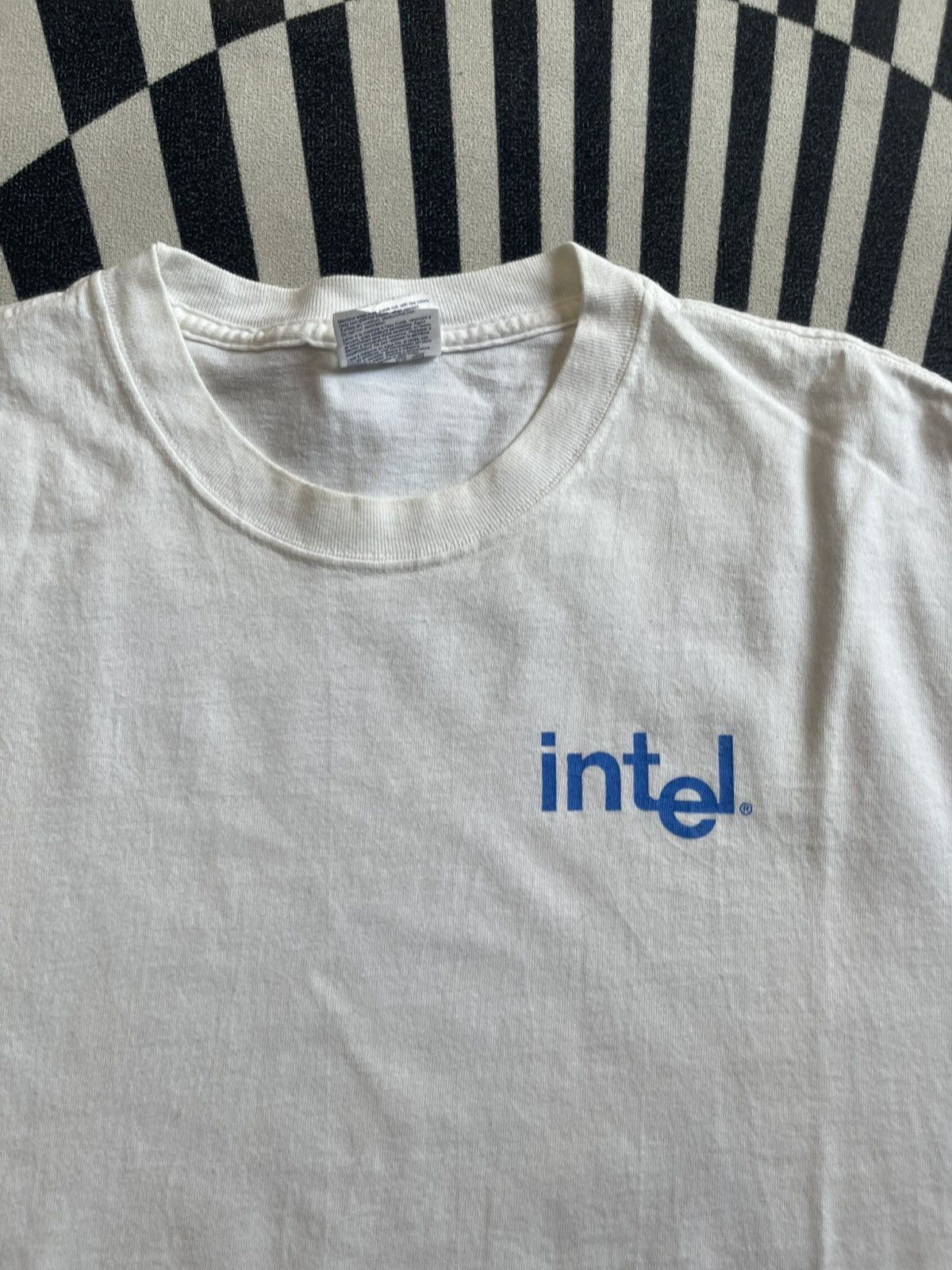 Vintage Vtg 00s Intel Developer Services "Critical Tools" Promo Tee Size US XL / EU 56 / 4 - 7 Thumbnail
