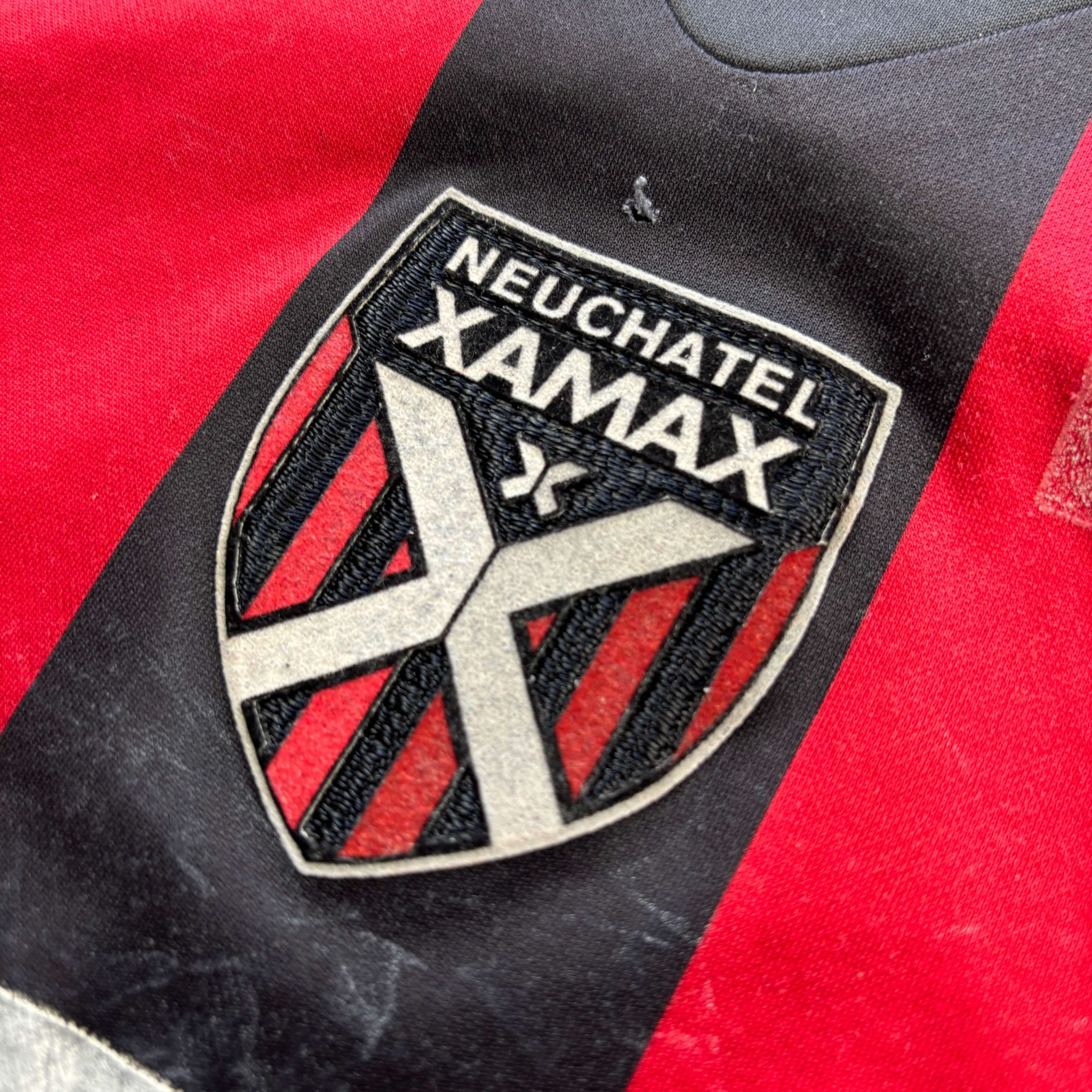Erima MATCH WORN Neuchâtel Xamax 2008-10 Hodzic football jersey Size US M / EU 48-50 / 2 - 4 Thumbnail