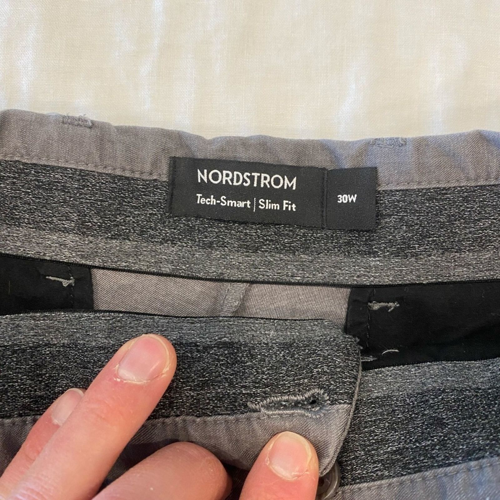 Nordstrom Nordstrom Men's Tech Smart Slim Fit Shorts - 30 Size US 30 / EU 46 - 5 Thumbnail