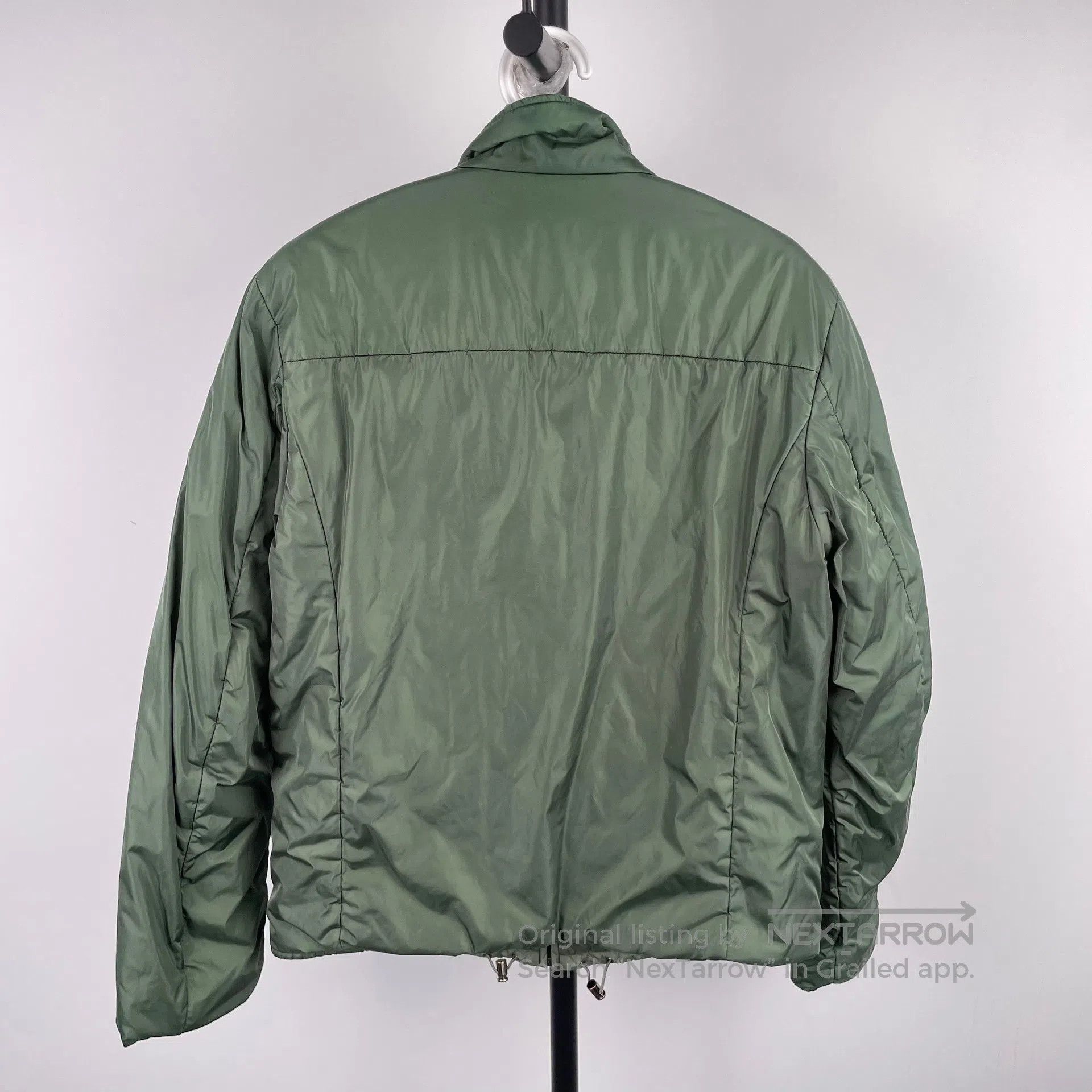 Prada Prada Green men's reversible down and cotton padded coat s Size US S / EU 44-46 / 1 - 2 Thumbnail