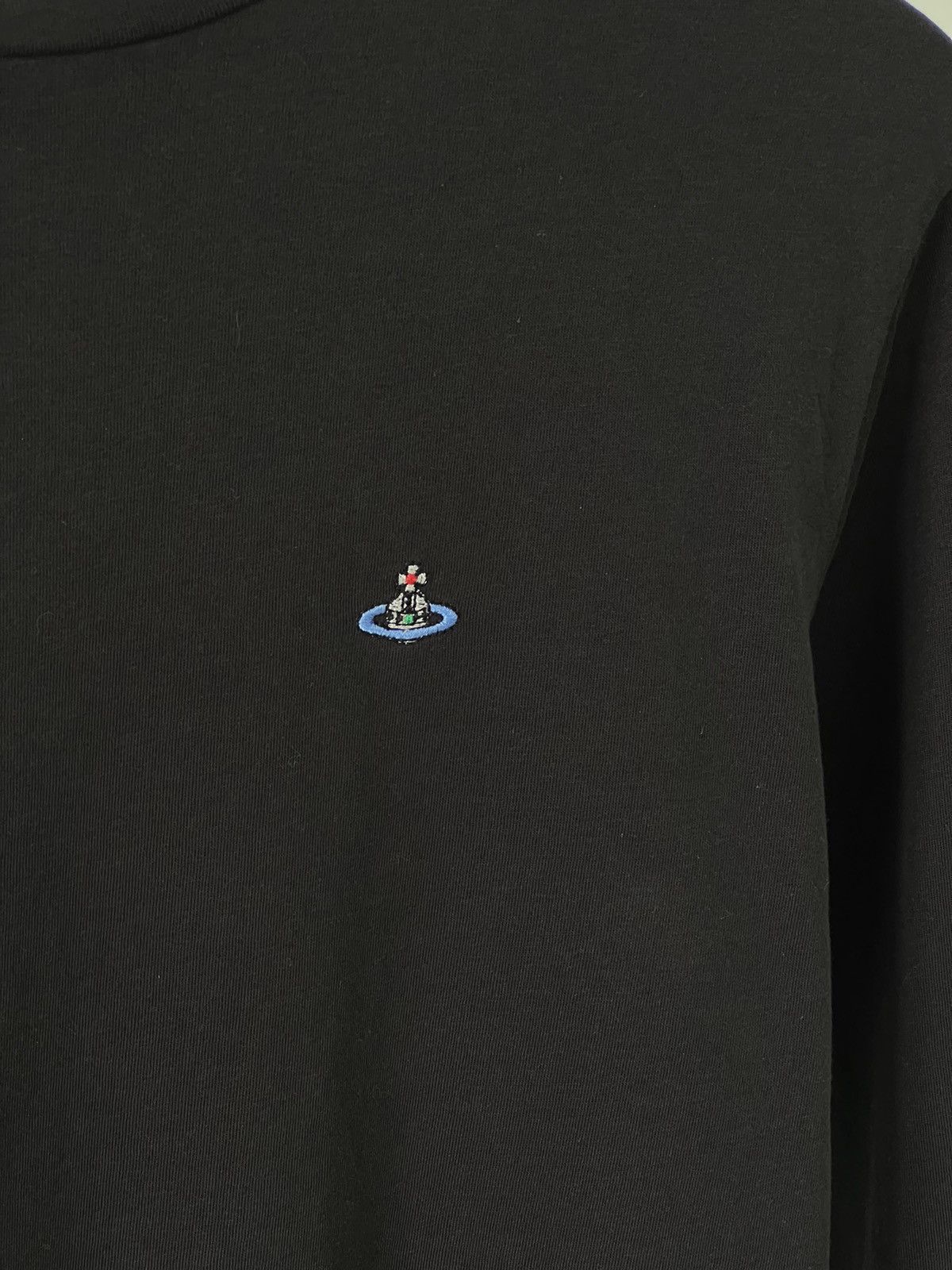 Vivienne Westwood Mens Vivienne Westwood Longsleeve T-shirt basic logo luxury Size US M / EU 48-50 / 2 - 4 Thumbnail