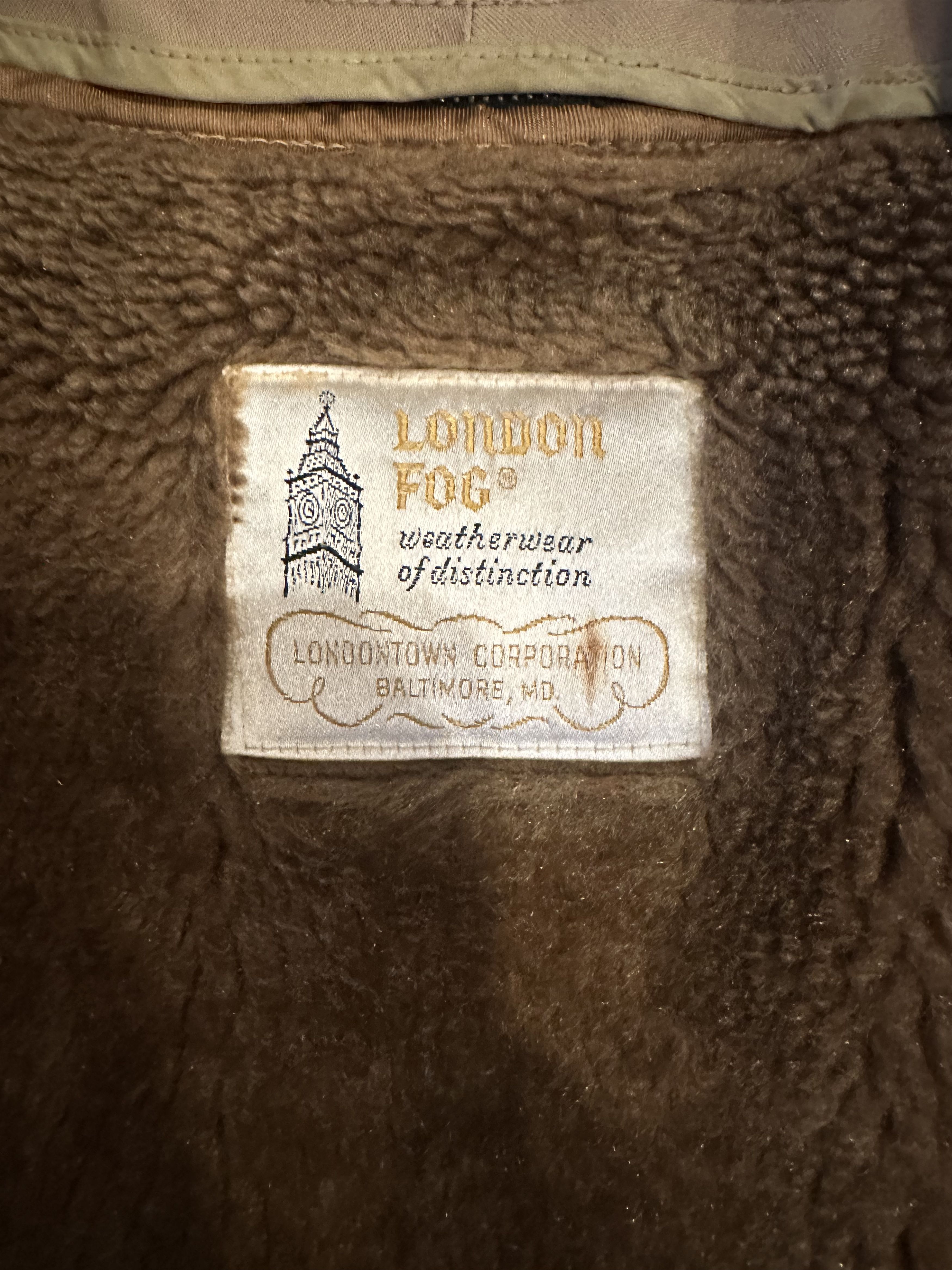 London Fog Vintage London Fog Jacket Khaki 36R Size US M / EU 48-50 / 2 - 6 Thumbnail