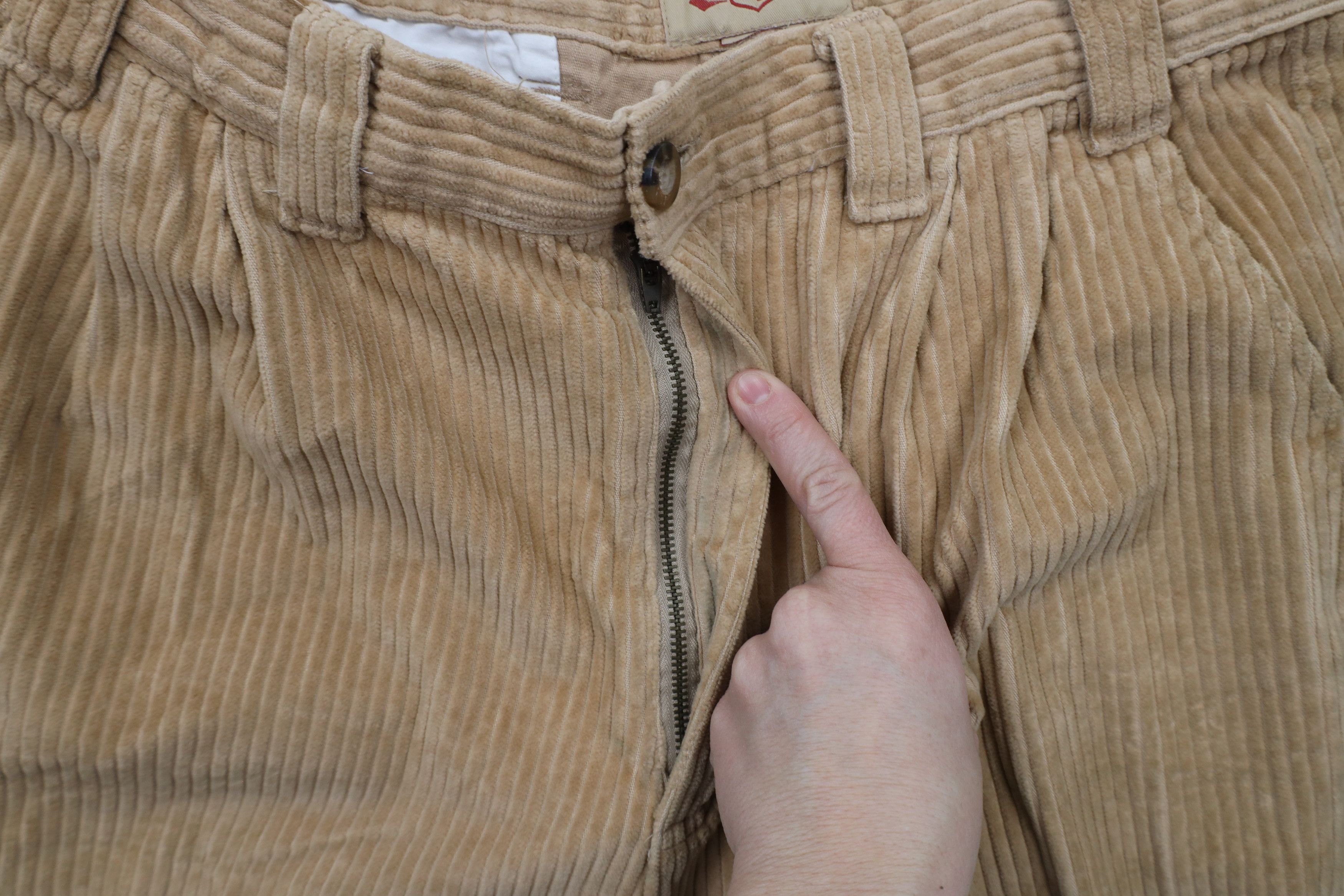 Vintage Vintage 90s Y2K Streetwear Baggy Wide Leg Corduroy Pants Size US 32 / EU 48 - 5 Thumbnail