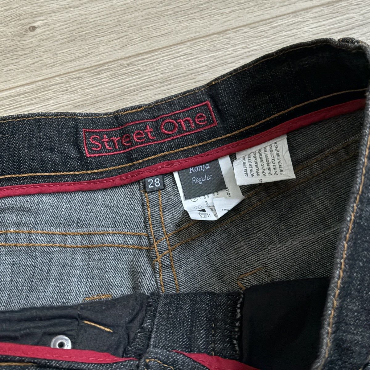 Vintage Vintage denim jeans boot cut low waisted Size 25" / US 0 / IT 36 - 6 Thumbnail