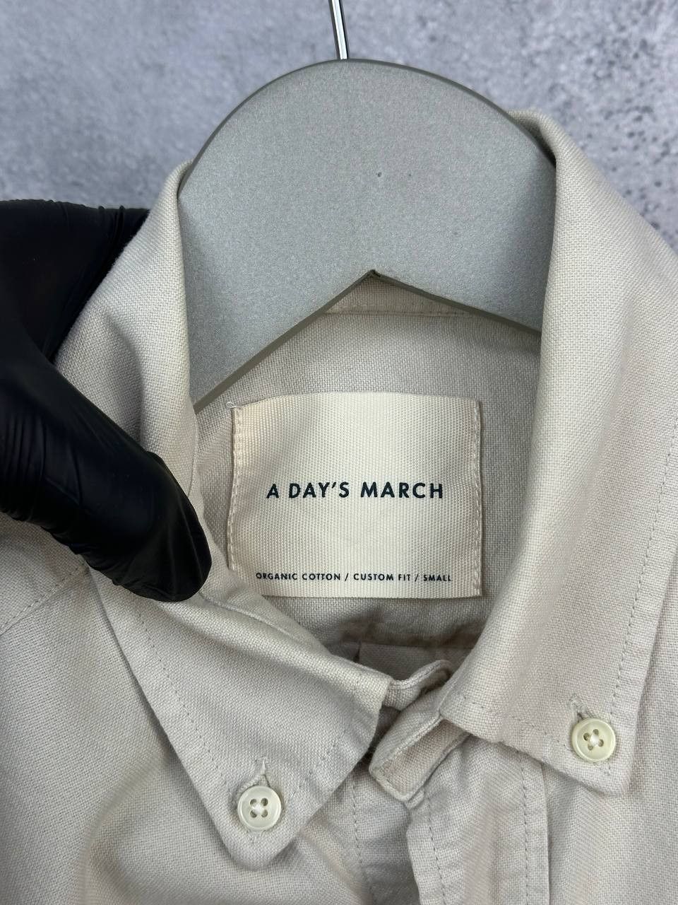 A Day's March A Days March Daintree Organic Cotton Button Up Shirt Beige Size US S / EU 44-46 / 1 - 10 Thumbnail