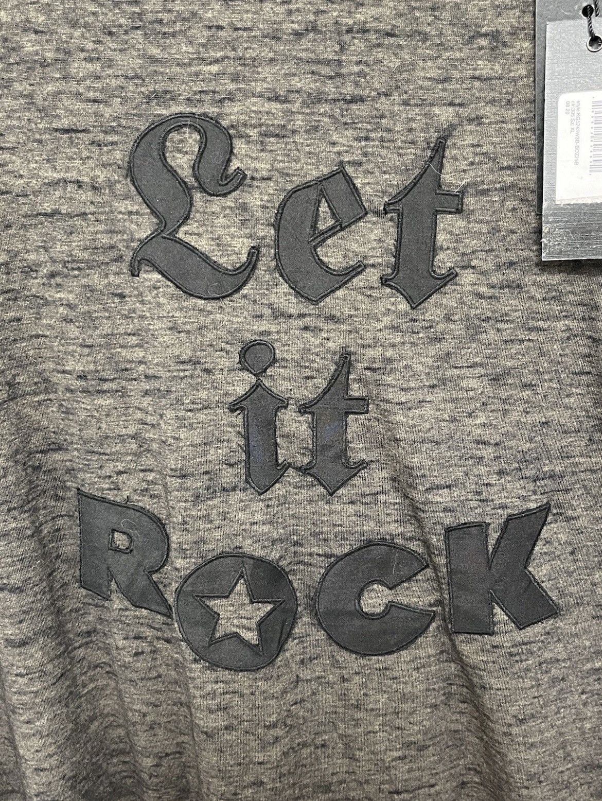 John Varvatos Let it rock burnout tee XL Size US XL / EU 56 / 4 - 9 Thumbnail