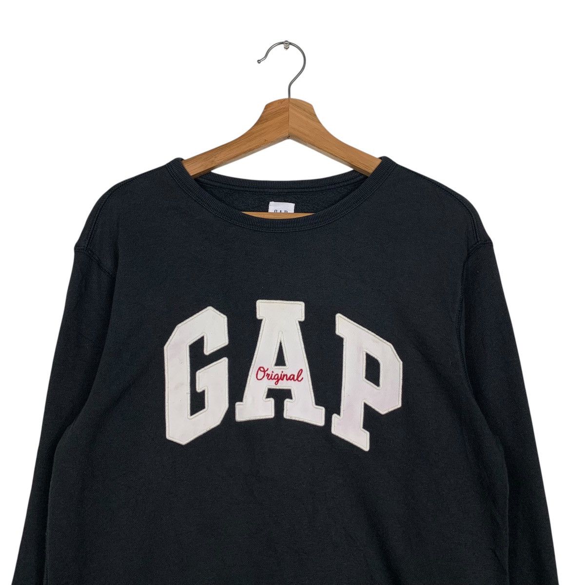 Gap GAP Spellout Big Logo Crewneck Sweatshirts #1744-C77 Size US S / EU 44-46 / 1 - 2 Thumbnail
