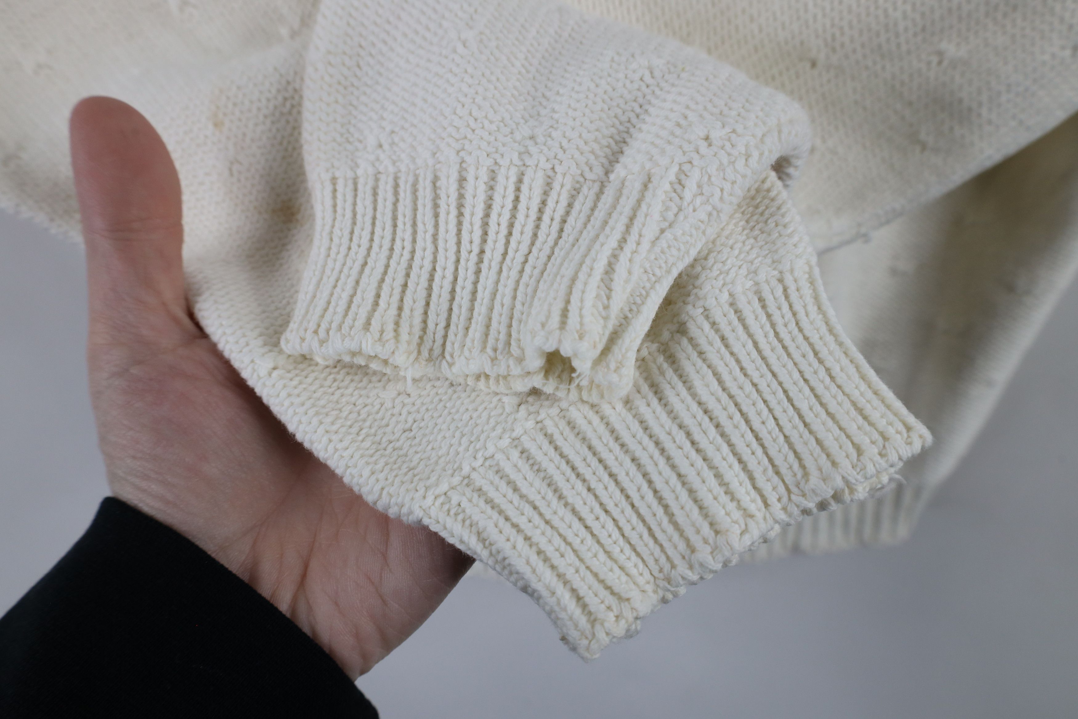 Vintage Vintage 90s Streetwear Back Button Knit Sweater USA Size M / US 6-8 / IT 42-44 - 10 Thumbnail