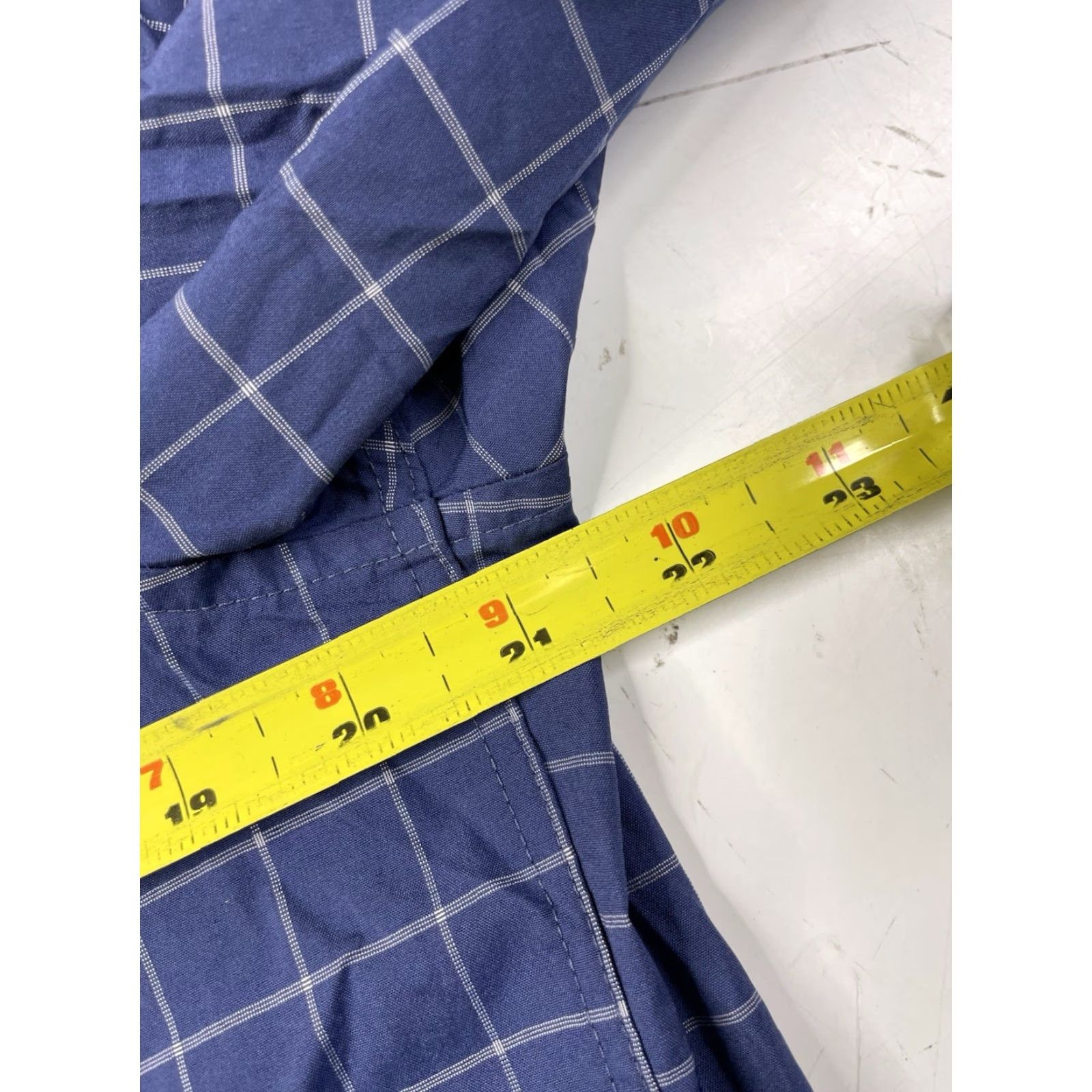 Vineyard Vines Vineyard Vines Shirt Mens M Blue Plaid Performance Classic Fit Whale Button-Up Long Sleeve Casual Business Travel Size US M / EU 48-50 / 2 - 6 Thumbnail