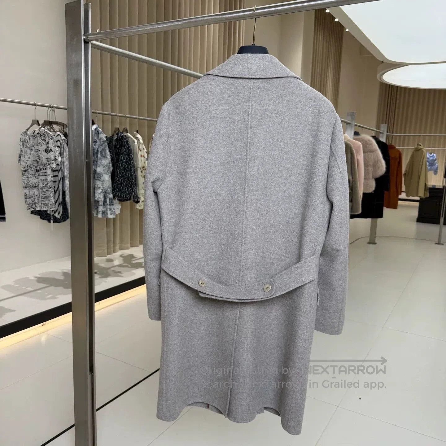 Loro Piana Loro Piana Gray Cashmere Coat M. Size US M / EU 48-50 / 2 - 2 Thumbnail