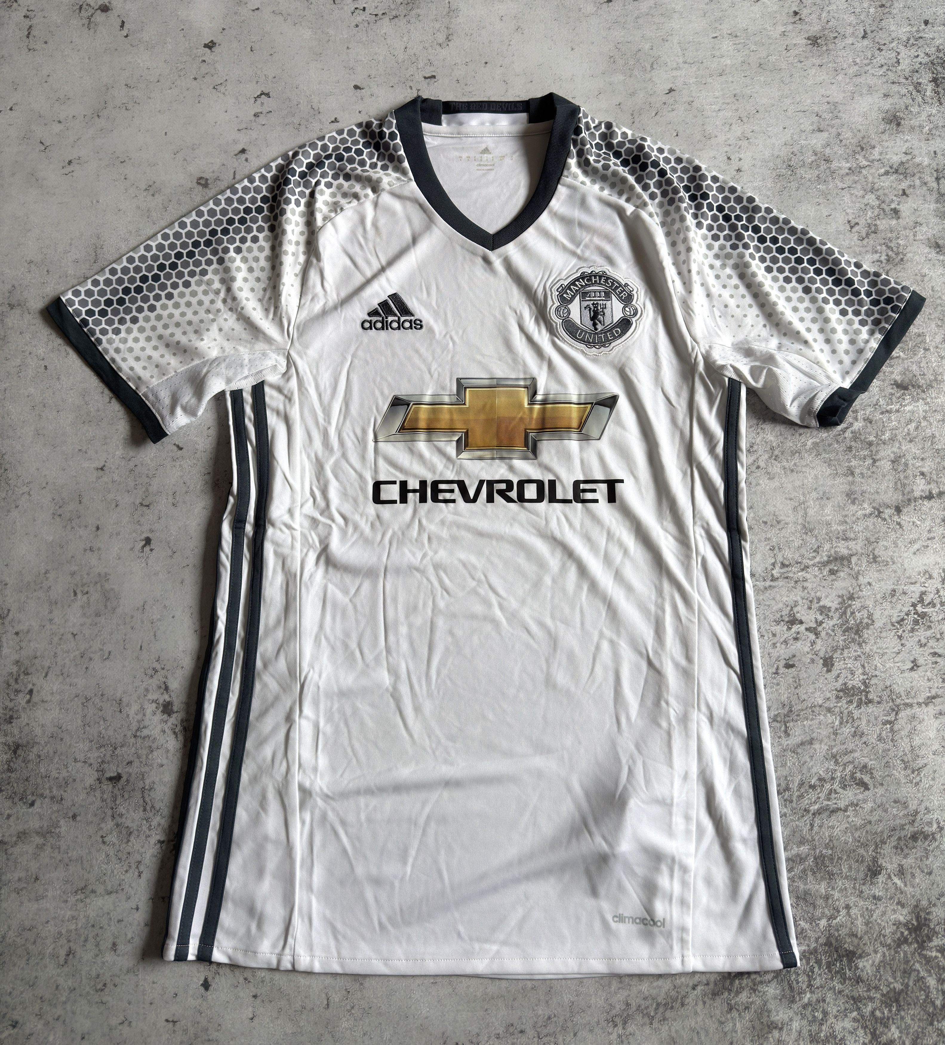Adidas Manchester United Third 2016/17 Football Soccer Shirt Jersey Size US L / EU 52-54 / 3 - 1 Thumbnail