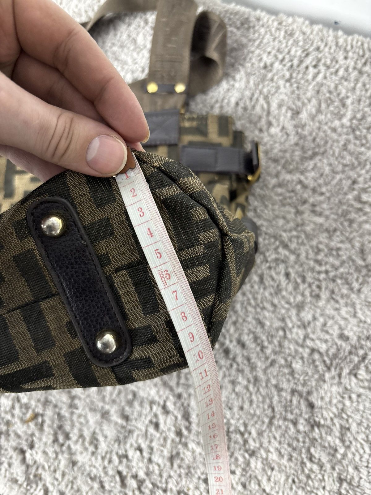 Fendi Fendi Hand Bag Zucca Monogram Vintage Very rare ❤️‍🔥 Size ONE SIZE - 25 Thumbnail