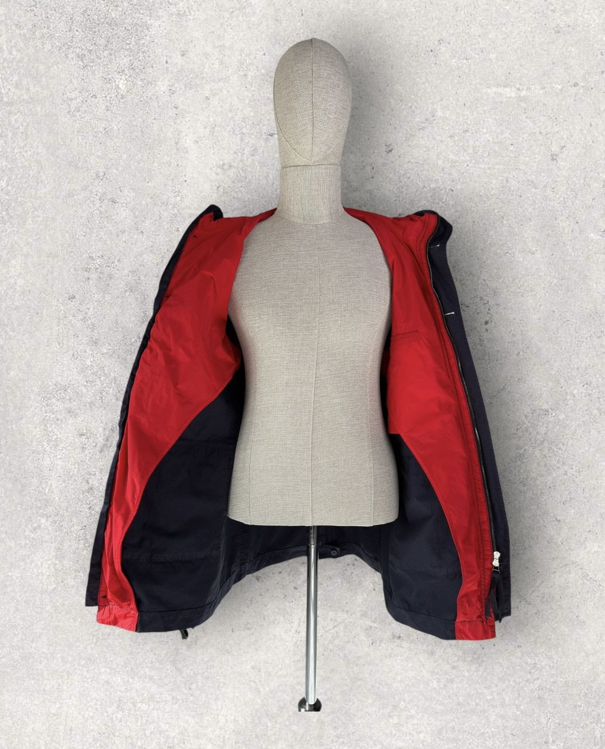 Marni MARNI for H&M Hooded Jacket Navy Multipocket Parka Size US M / EU 48-50 / 2 - 4 Thumbnail