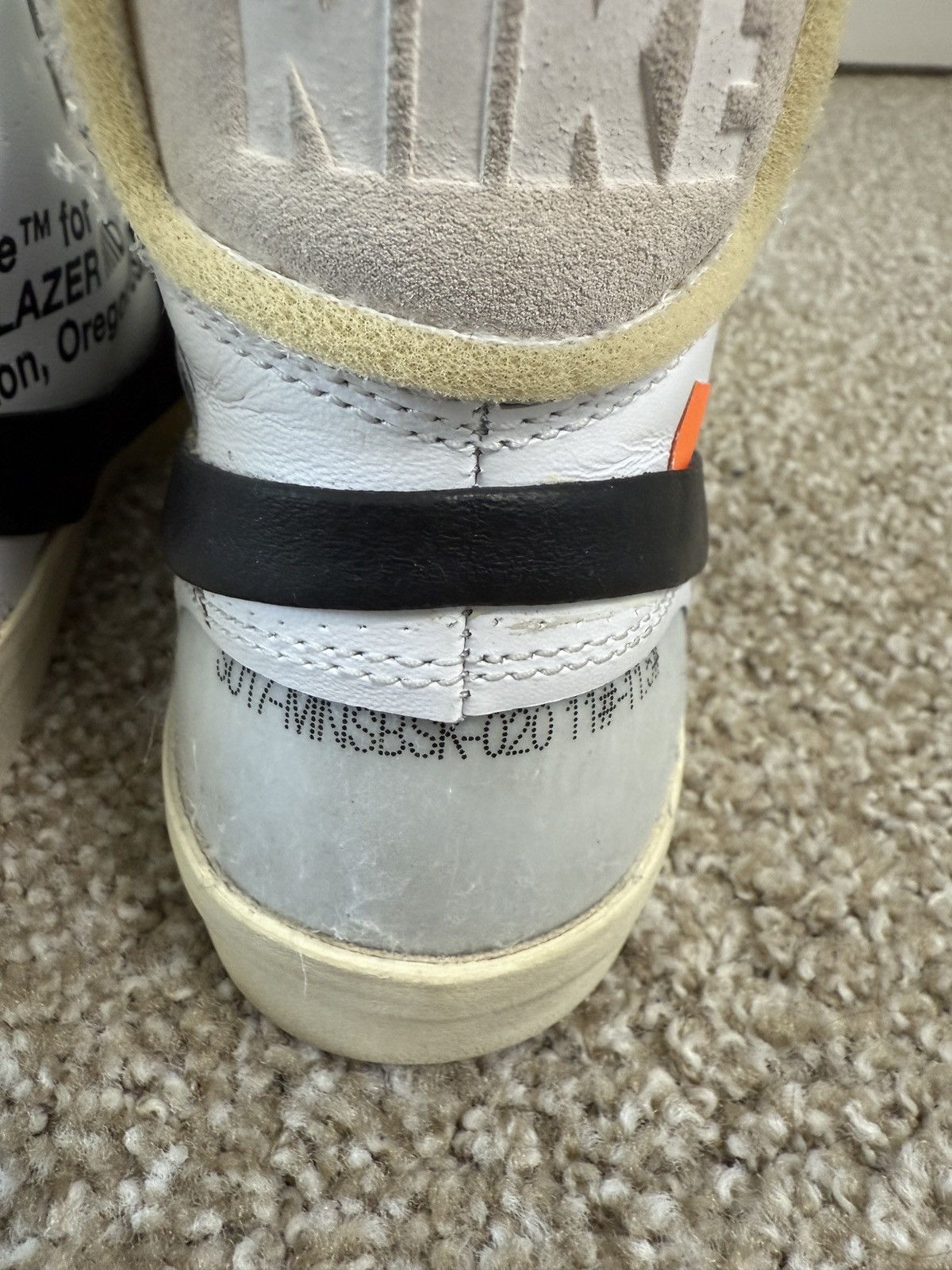 Nike × Off-White 2017 Off-White x Blazer Mid 'The Ten' Size 11 Size US 11 / EU 44 - 3 Thumbnail