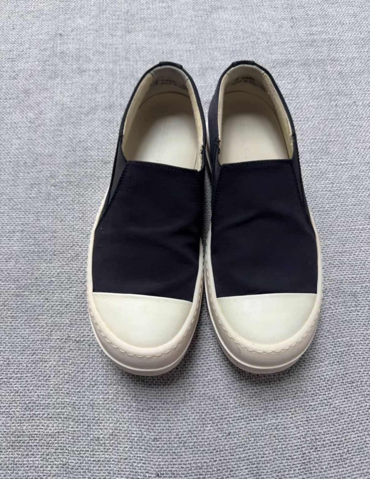 Rick Owens Rick Owens Drkshdw Satin Slip-On K37 Size US 7 / IT 37 - 3 Thumbnail