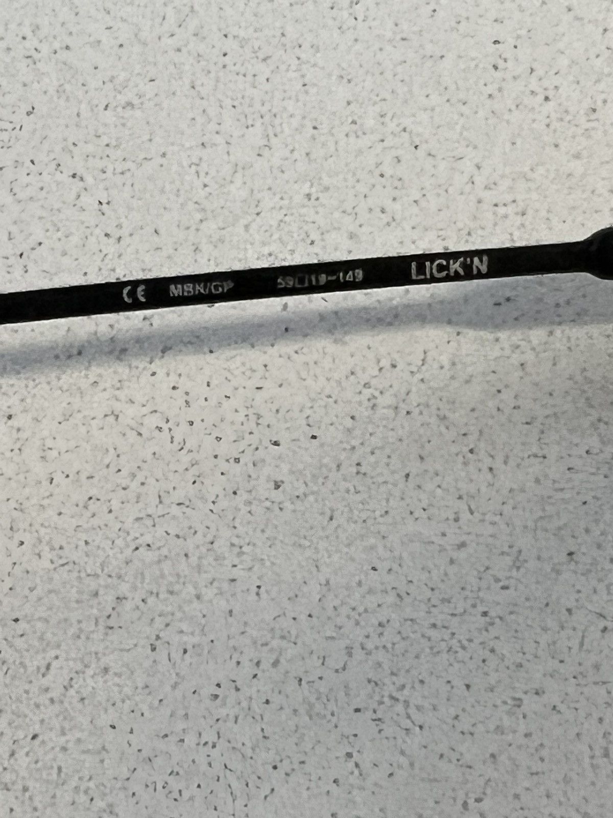 Chrome Hearts Lick'N Sunglasses (gold) Size ONE SIZE - 6 Thumbnail