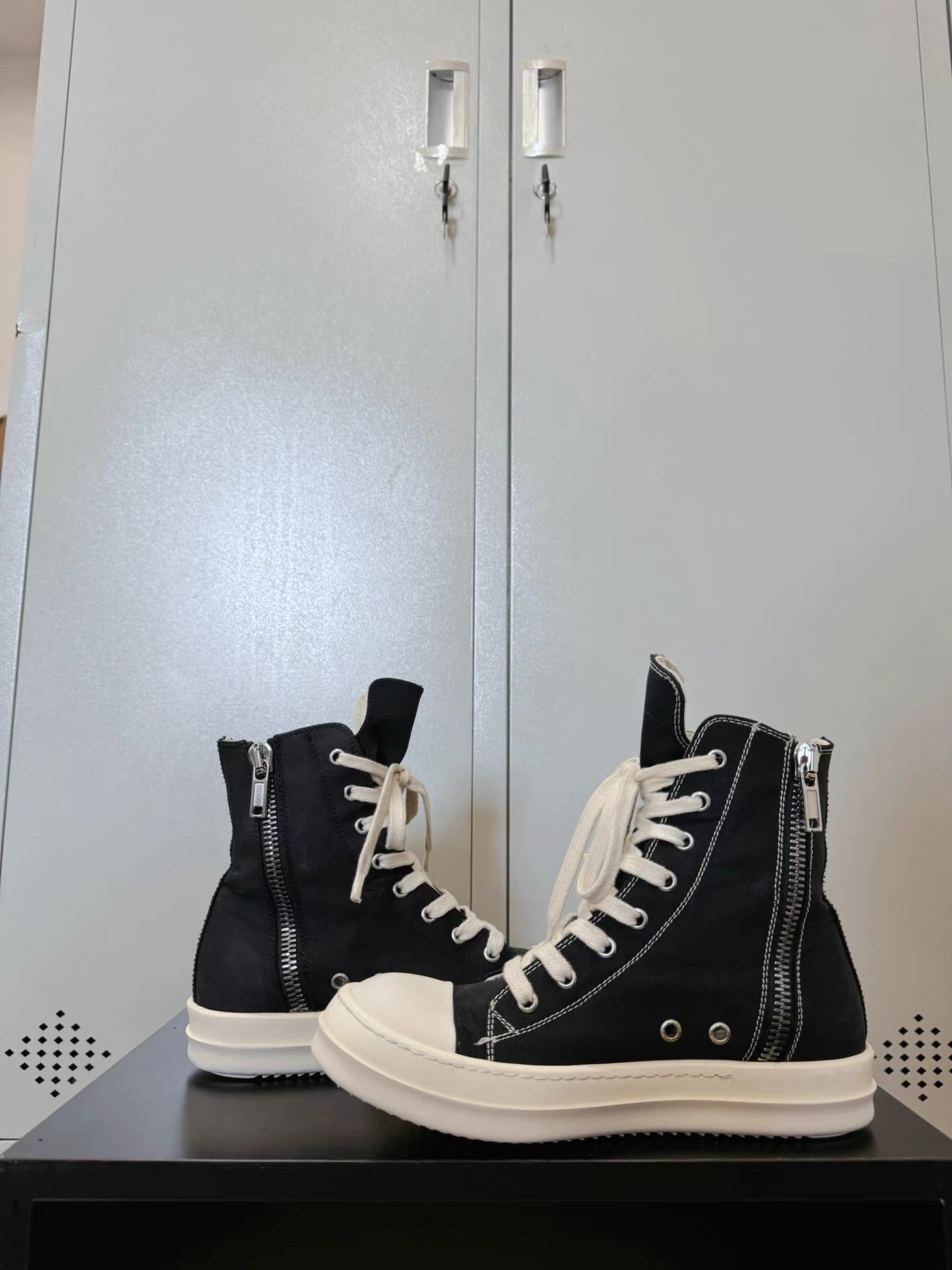 Rick Owens Drkshdw Rick Owens Drkshdw Converse high-top sneakers Size US 7 / IT 37 - 5 Thumbnail
