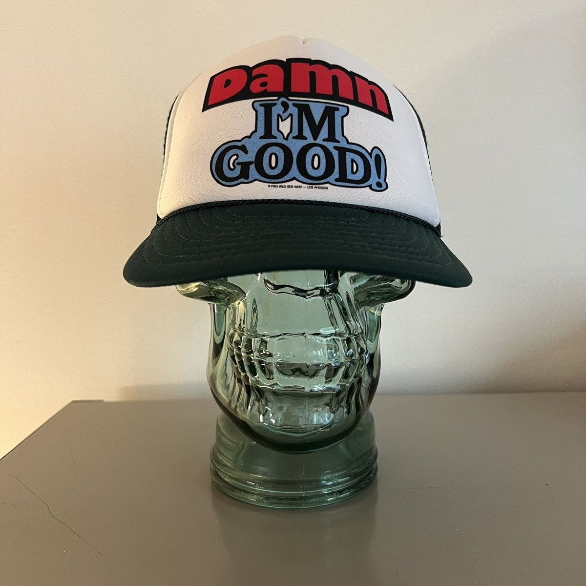 Other Vintage 80s Damn I'm Good Slogan Trucker Cap Size ONE SIZE - 4 Thumbnail