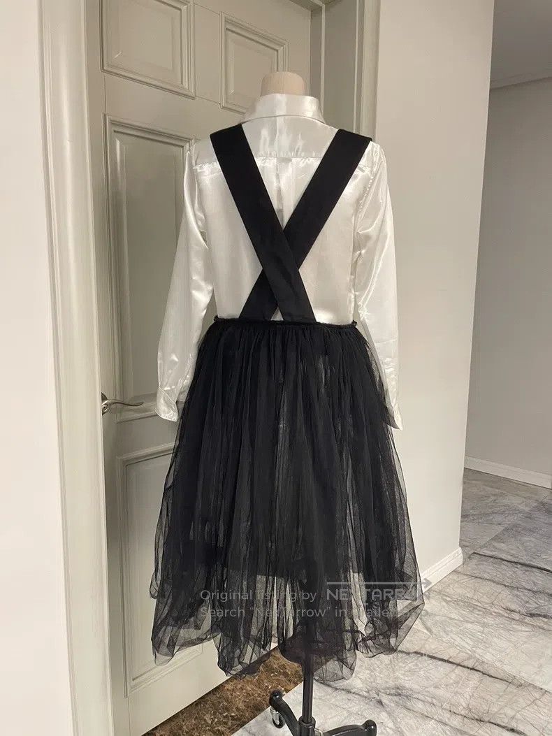 Comme des Garcons Comme des Garcons Black net strapless dress Size S / US 4 / IT 40 - 3 Thumbnail