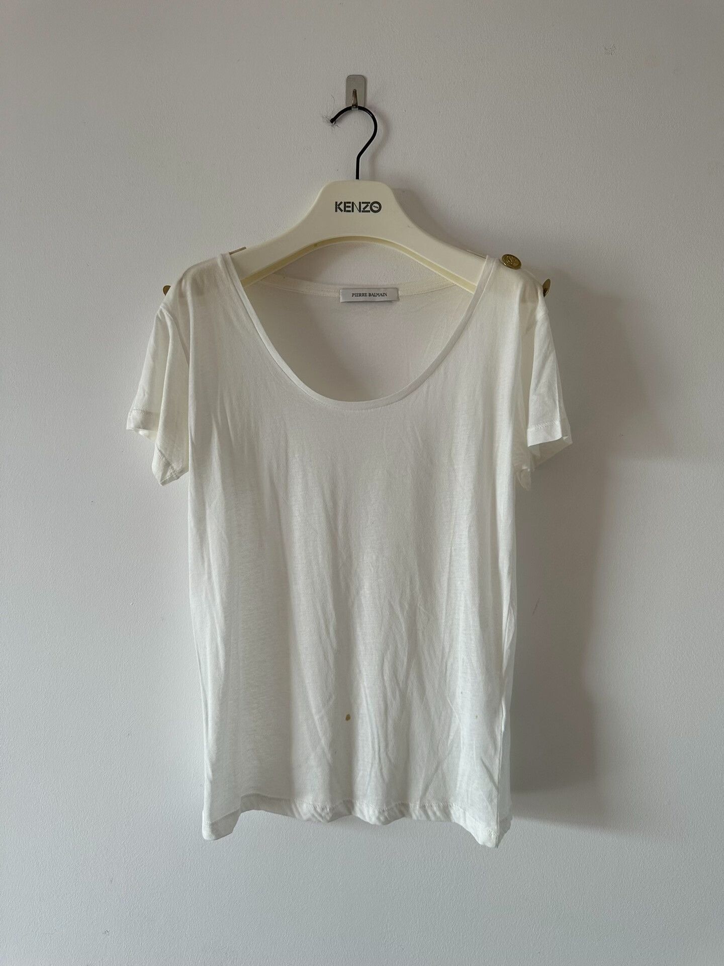 Pierre Balmain Pierre Balmain Baroque Women's Short Sleeve Tee Size XS / US 0-2 / IT 36-38 - 1 Thumbnail