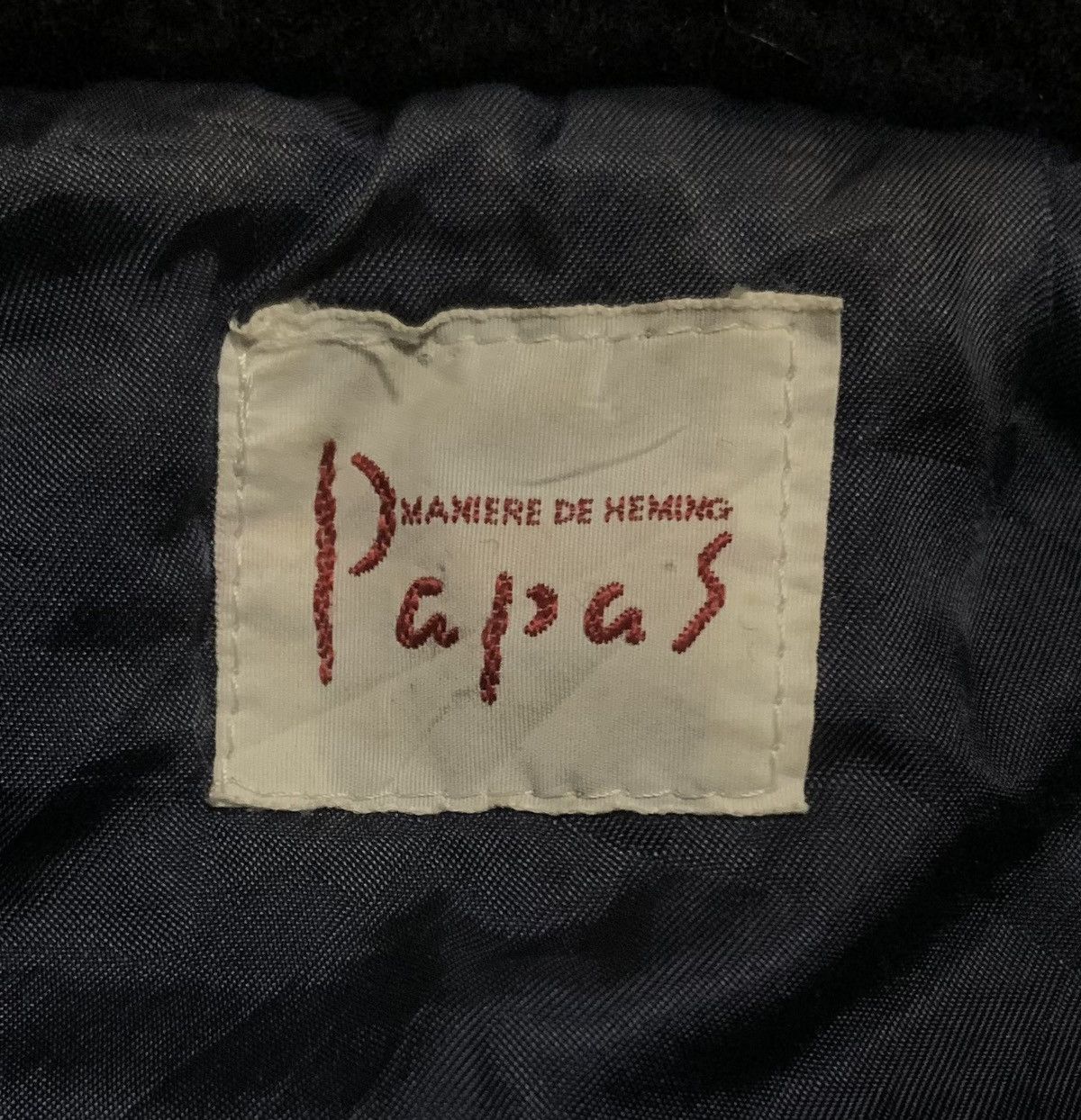Issey Miyake Vintage Papas Issey Miyake Wool Varsity Jacket Size US M / EU 48-50 / 2 - 8 Thumbnail
