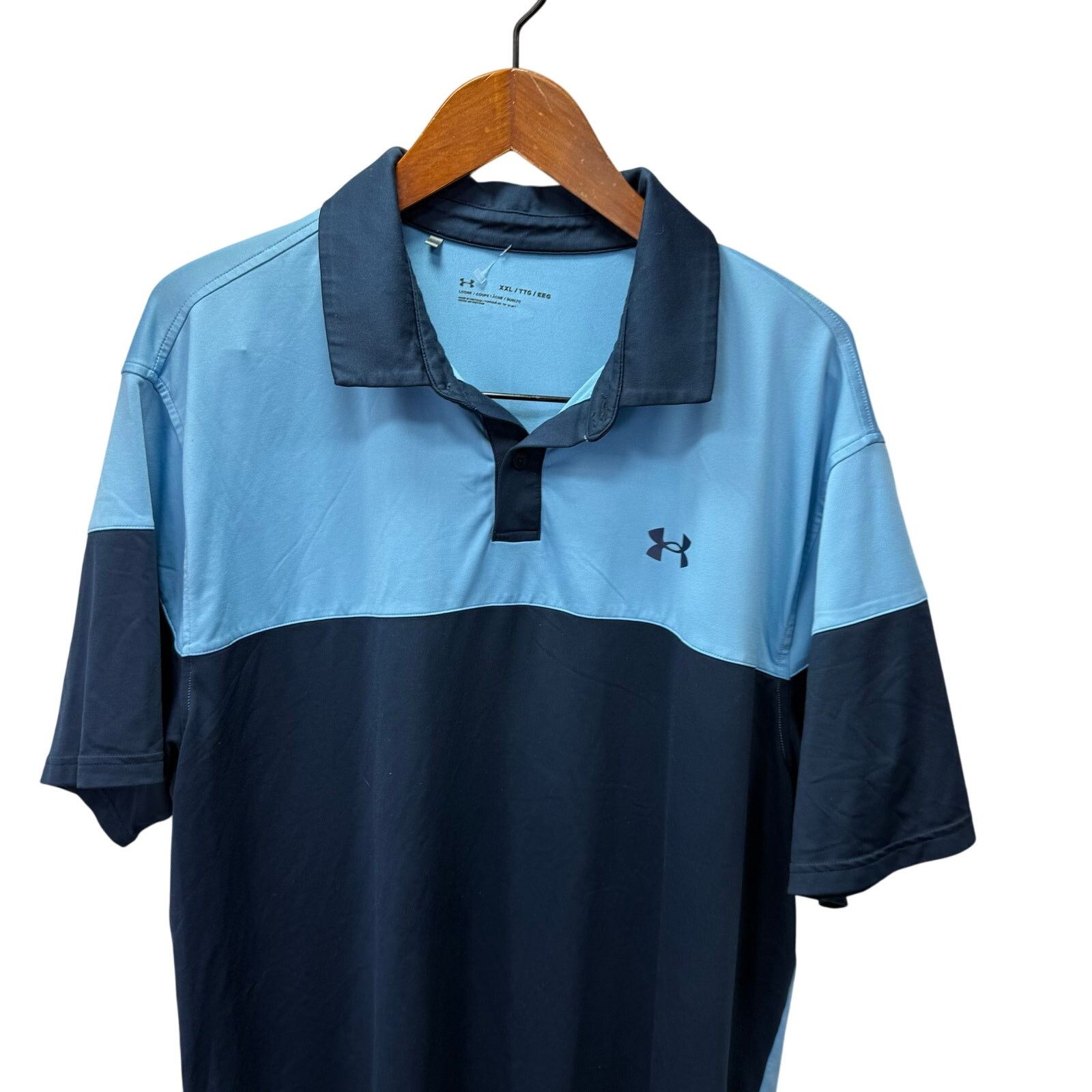 Under Armour Under Armour Men's Performance Polo Shirt sz XXL # G739 Size US XXL / EU 58 / 5 - 3 Thumbnail