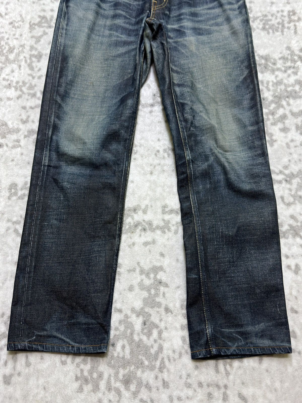 Visvim Vintage Visvim Social Sculpture 03 NW Slim Straight Jeans Size US 31 - 6 Thumbnail