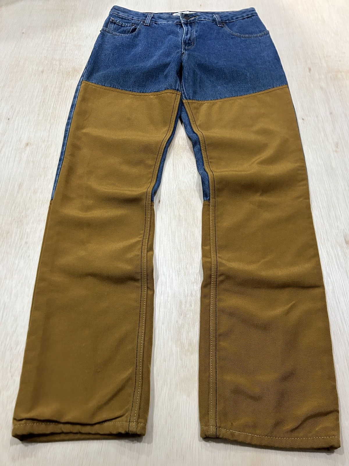 Levi's Vintage Levis Signature Field Gear Double Knee Jeans Size US 32 / EU 48 - 1 Thumbnail