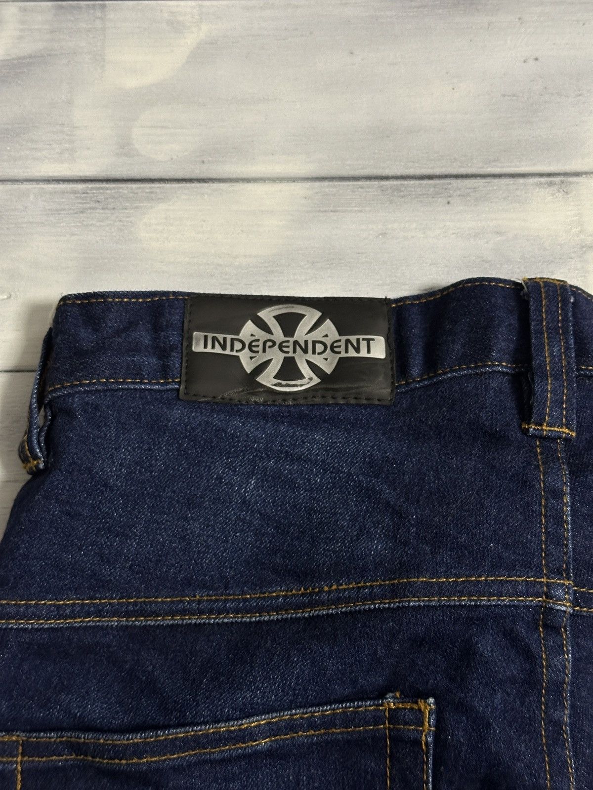 Independent Truck Co. Rare Jeans Independent Japan Y2K Style. Size US 30 / EU 46 - 5 Thumbnail