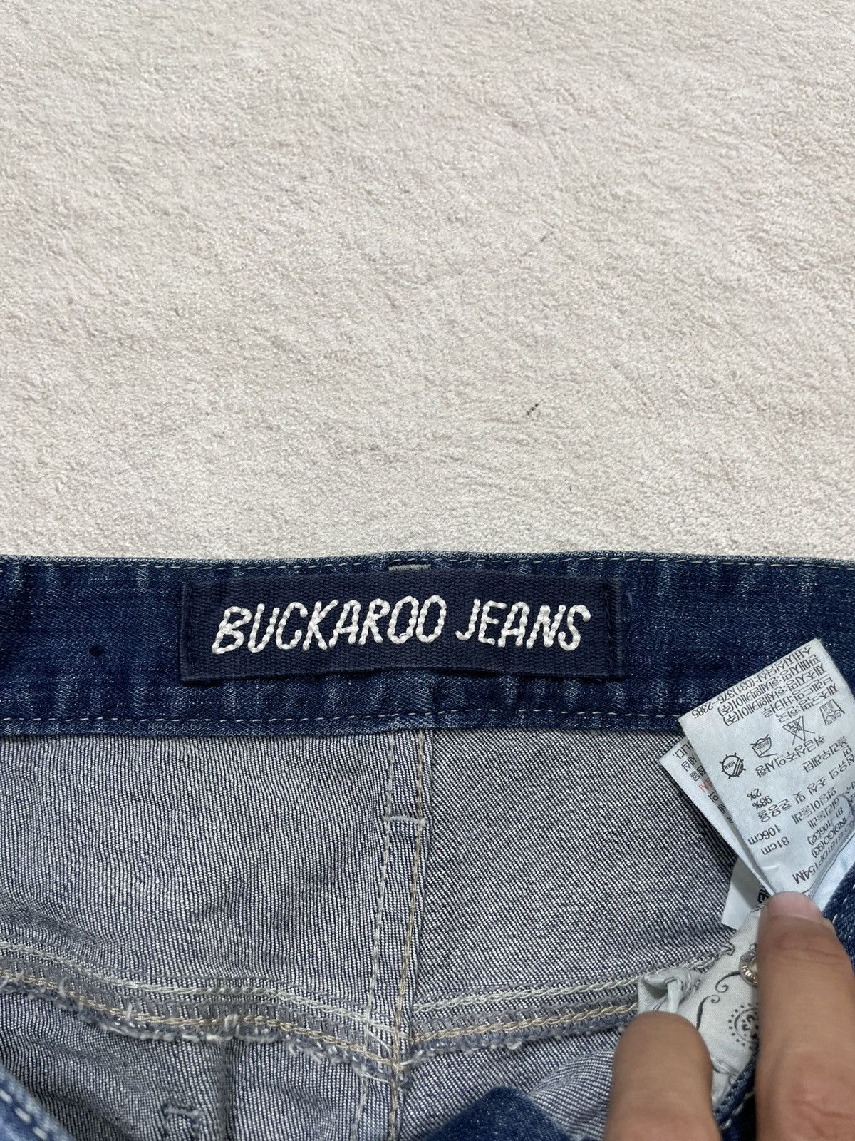 Undercover 2000s Undercover Ripped Denim Wash Jeans Y2K Hysteric ifsix Size US 33 - 5 Thumbnail
