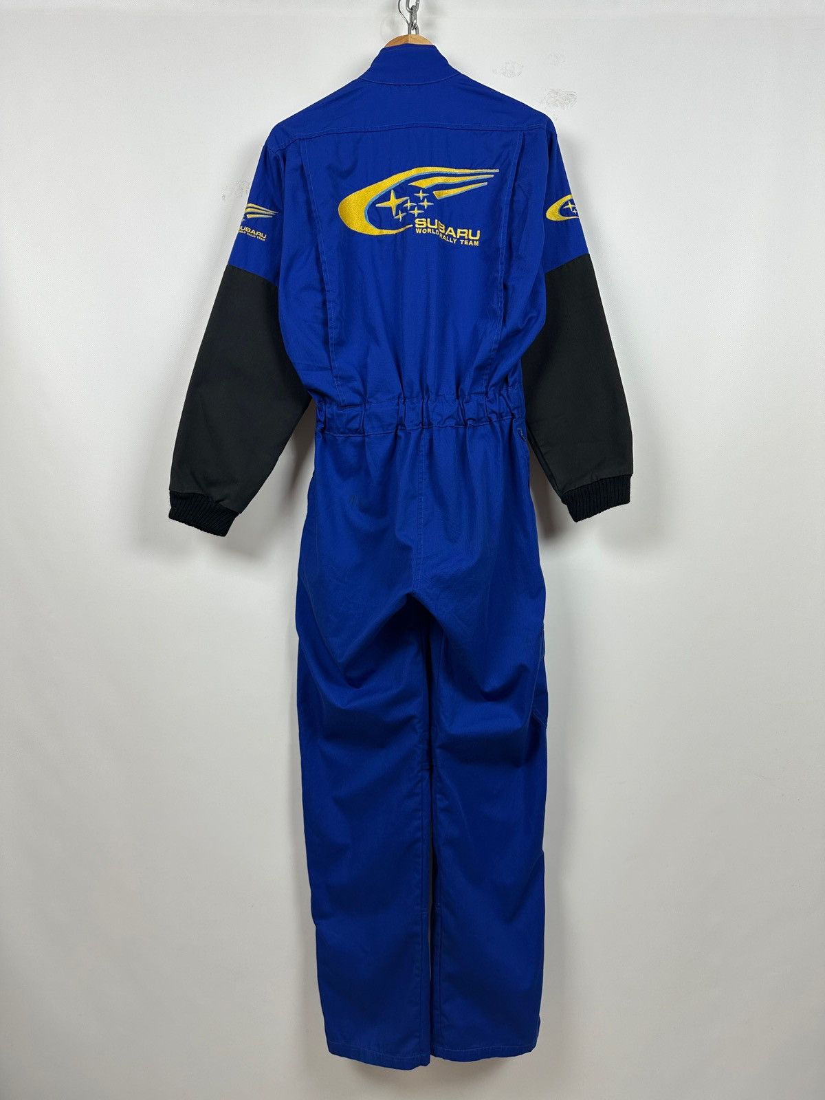 Vintage 90s Vintage Subaru World Rally Team WRC Racing Coveralls Size US 32 / EU 48 - 1 Thumbnail