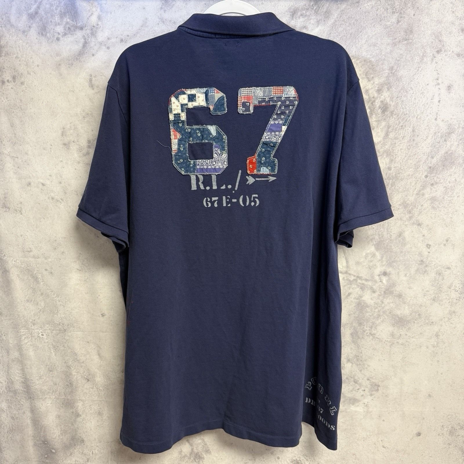 Polo Ralph Lauren Vintage Polo Ralph Lauren 67 E-05 Collared Shirt Mens 2XL Size US XXL / EU 58 / 5 - 4 Thumbnail