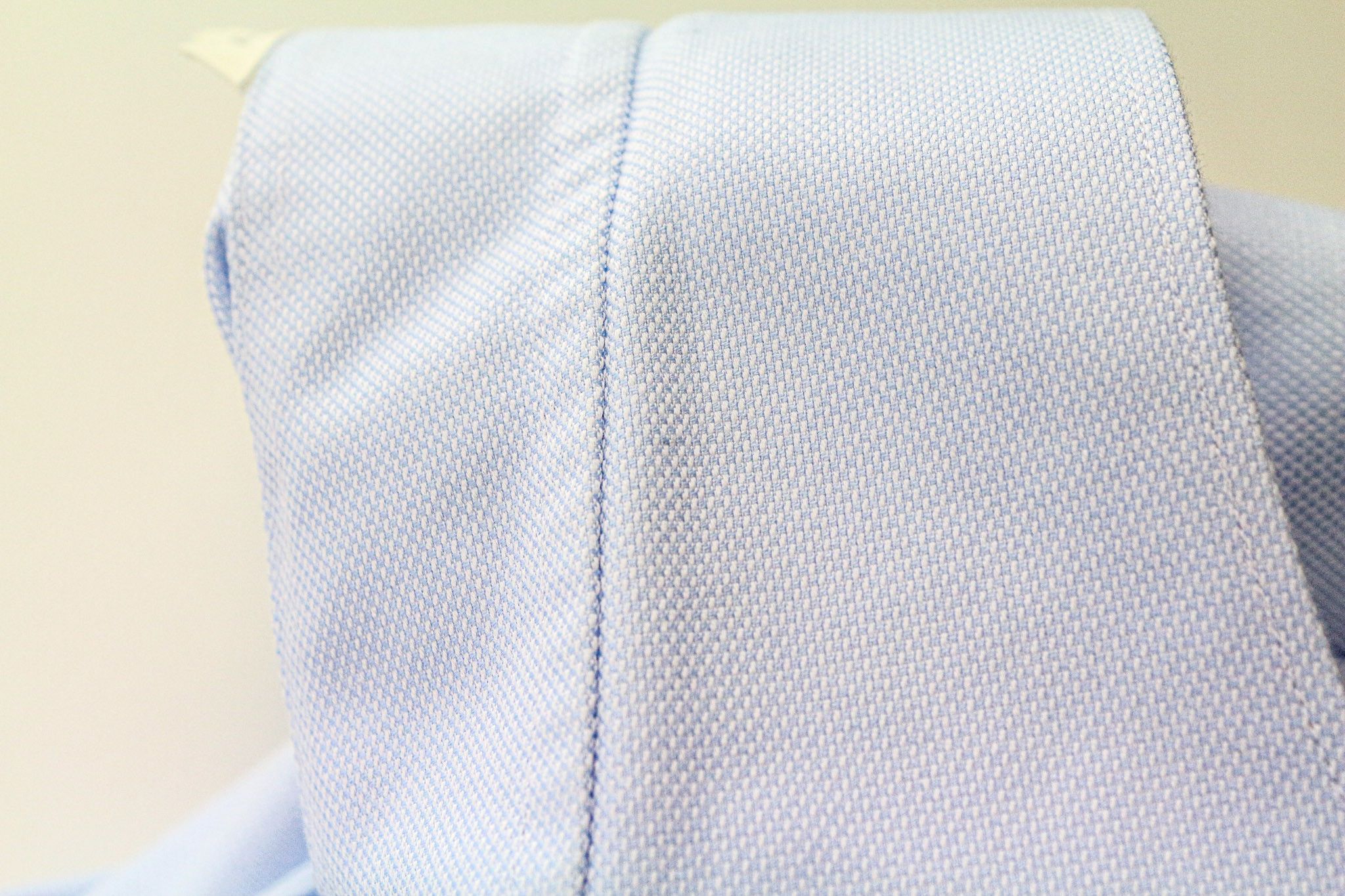 Suitsupply 37/14 1/2 Slim Fit Blue Cotton Button-Up Shirt 79361 Size 38R - 9 Thumbnail