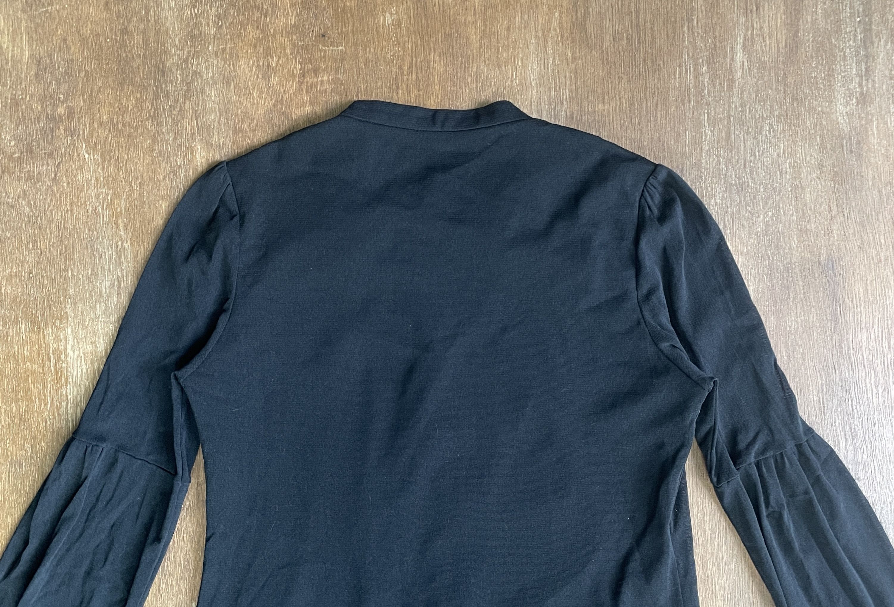 Vivienne Tam VIVIENNE TAM Shanghai Black Top Shirt Size S / US 4 / IT 40 - 8 Thumbnail