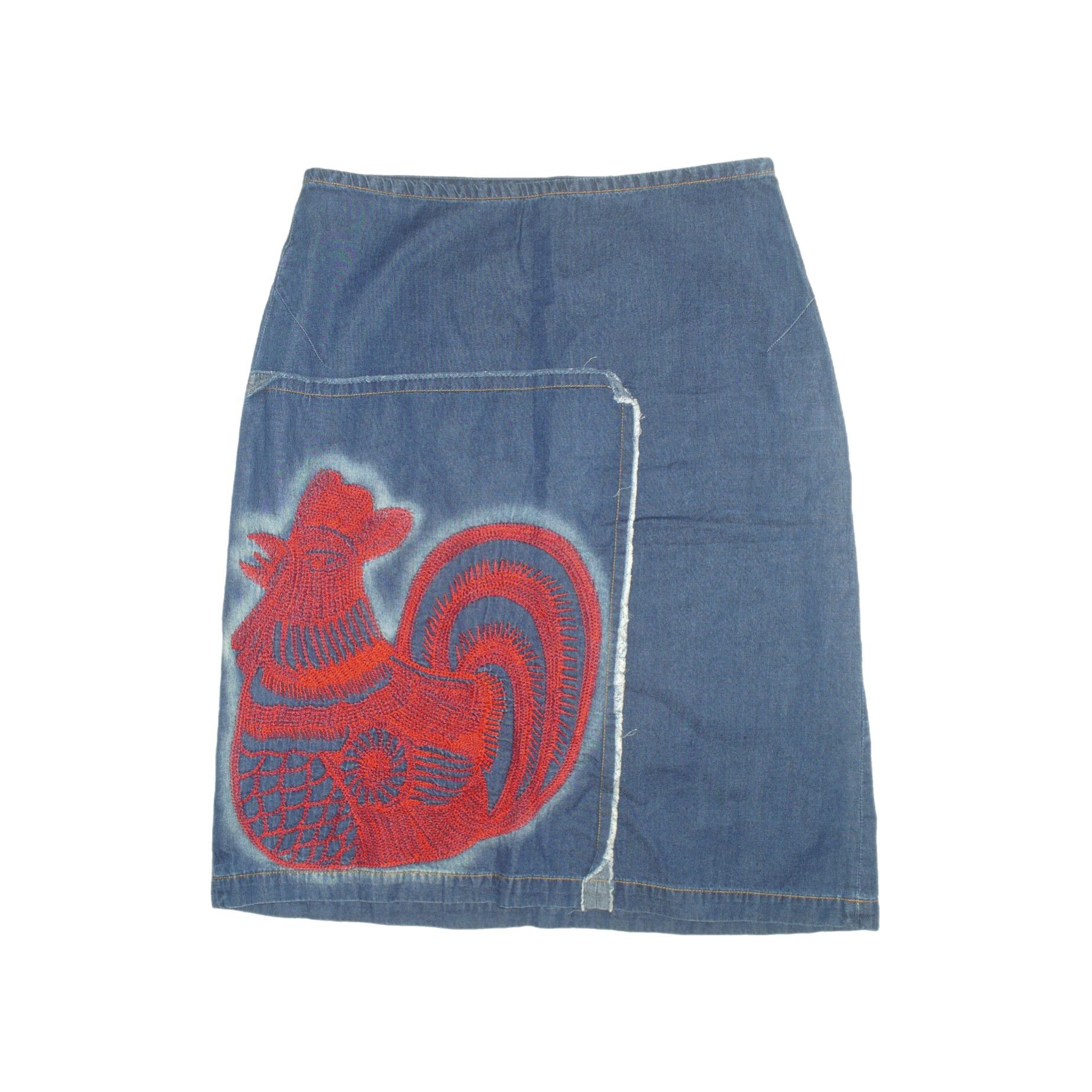 Custo Barcelona Custo Barcelona embroidered rooster skirt Size 26" / US 2 / IT 38 - 2 Thumbnail