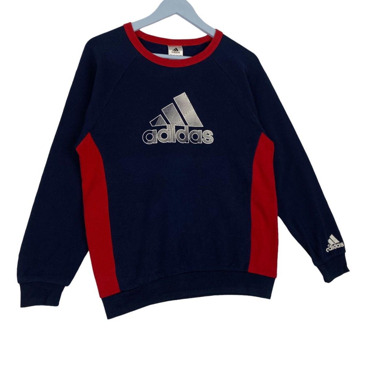 Adidas × Vintage Vintage Adidas Printed Logo Crewneck Sweatshirt Size US M / EU 48-50 / 2 - 3 Thumbnail