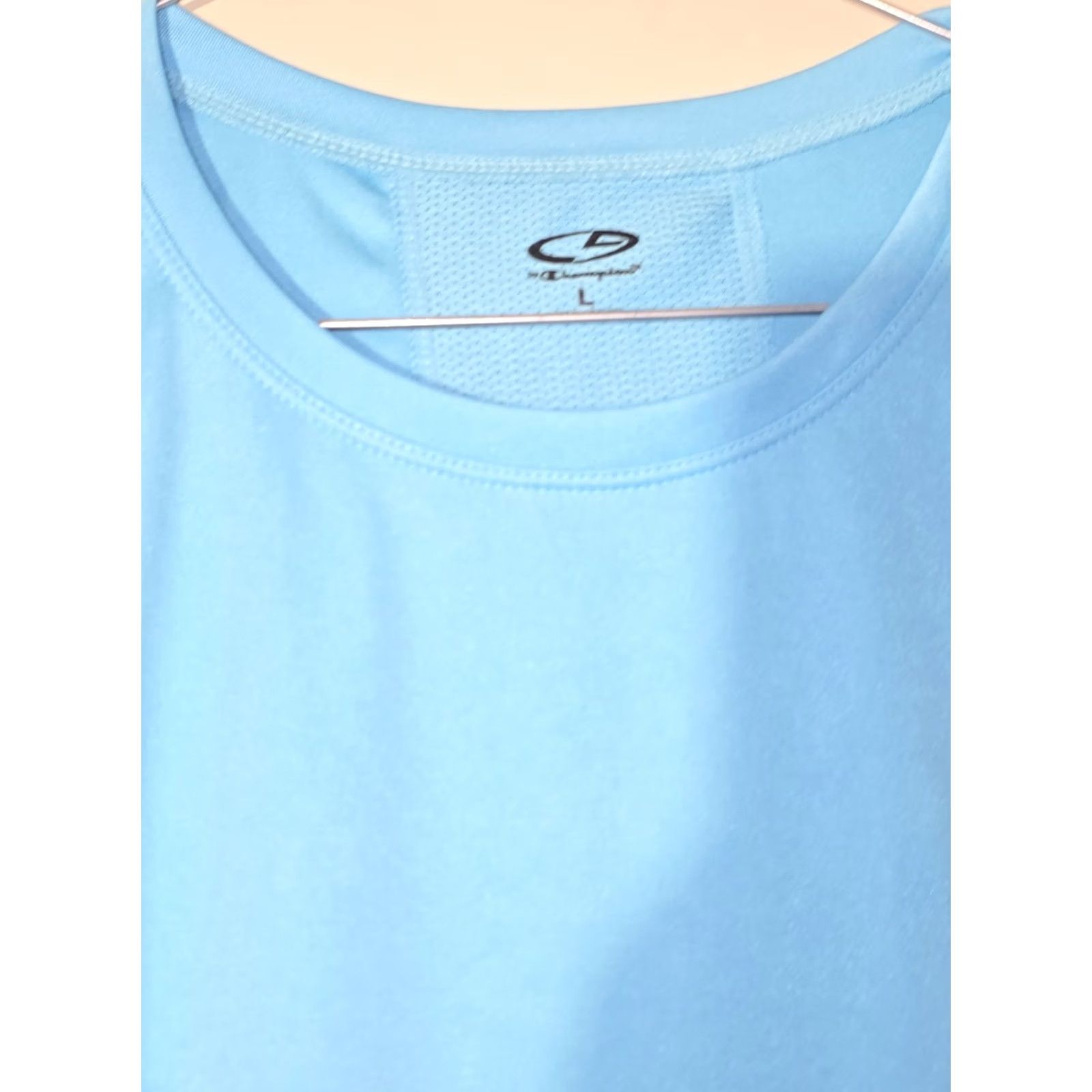 Champion Champion Tank Top Womens Large Blue Scoop Neck Sleeveless Workout Casual Ladies Size L / US 10 / IT 46 - 2 Thumbnail