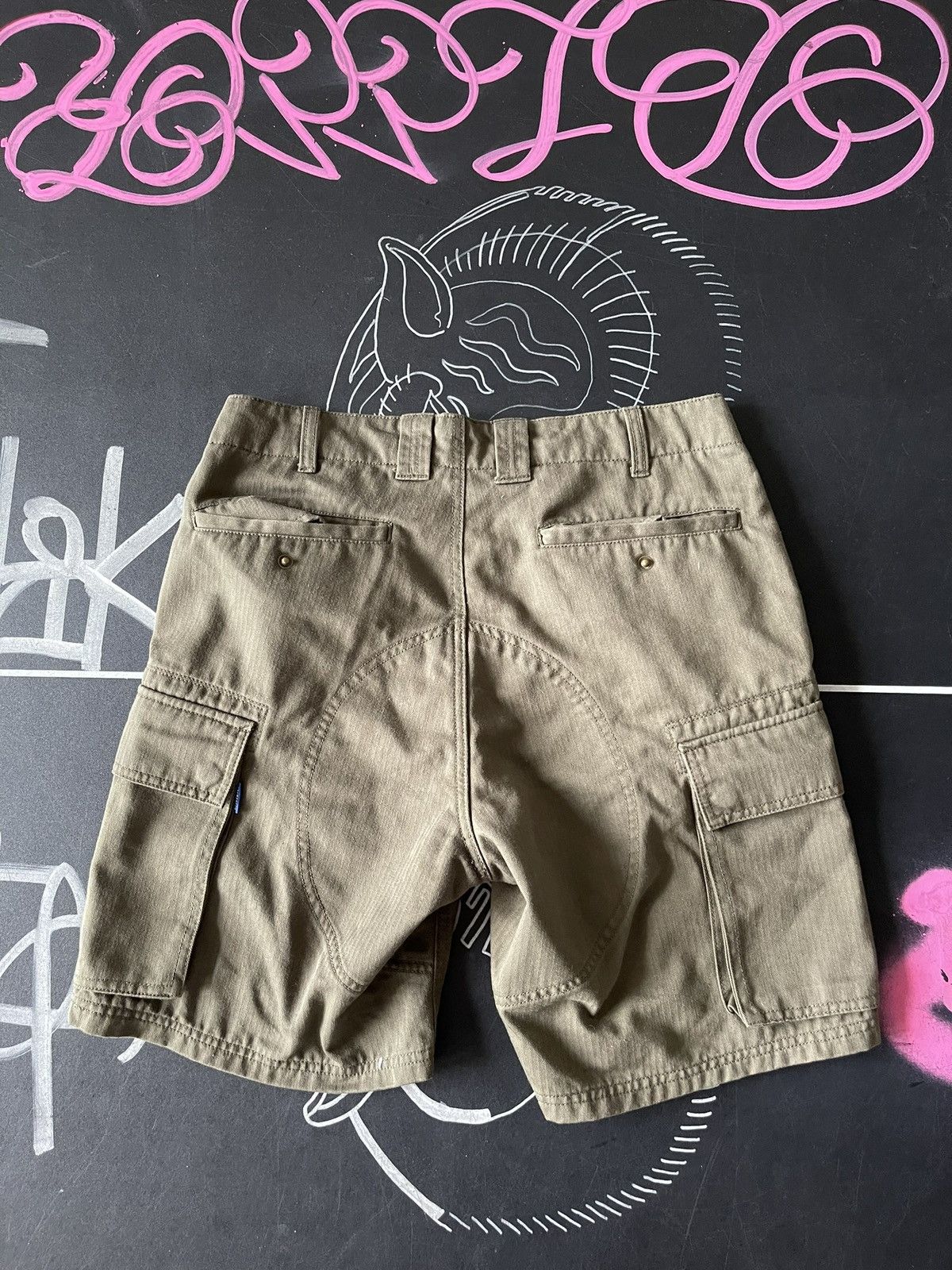 Other Lafayette NYC Cargo shorts (green) Size 32 M Size US 32 / EU 48 - 4 Thumbnail