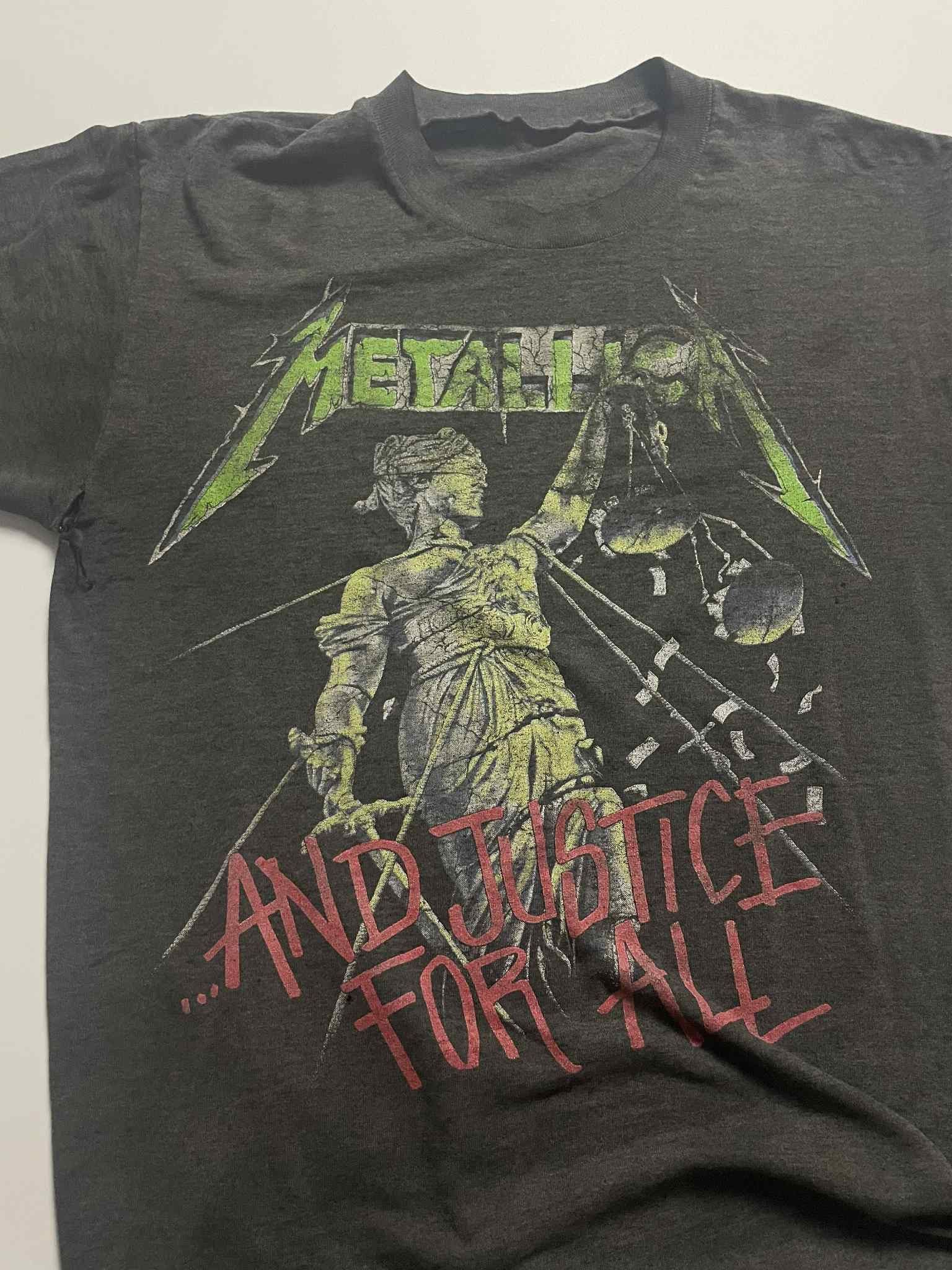 Band Tees Vintage Metallica Band Shirt Size US M / EU 48-50 / 2 - 3 Thumbnail