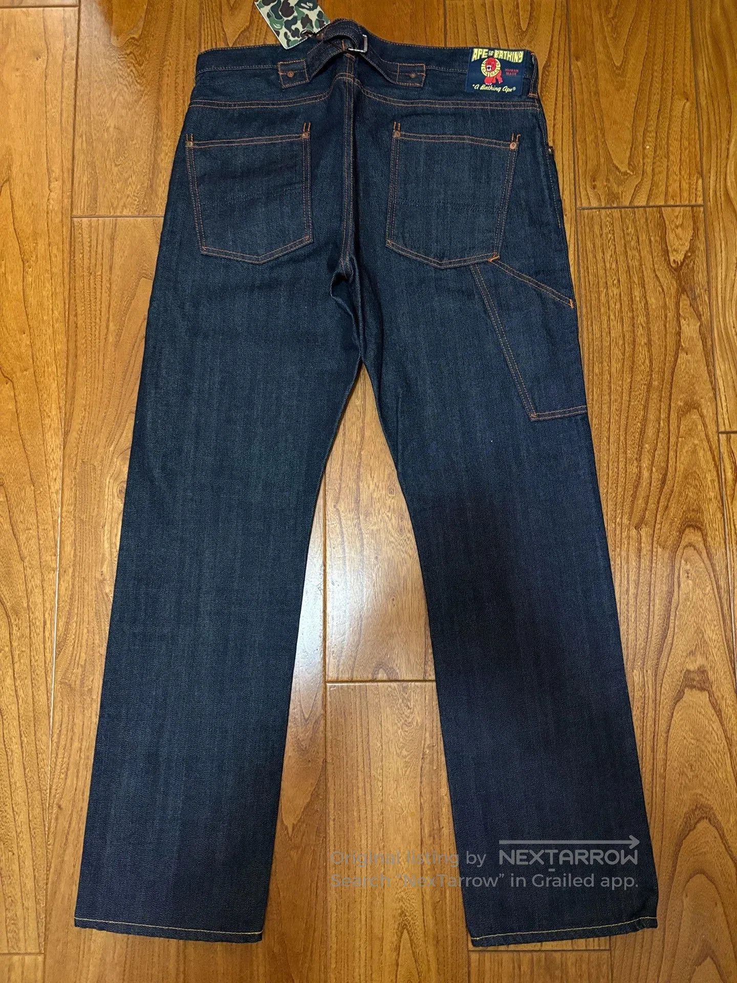 Bape BAPE Copper Line Paisley Original Jeans. Size US 30 / EU 46 - 1 Thumbnail
