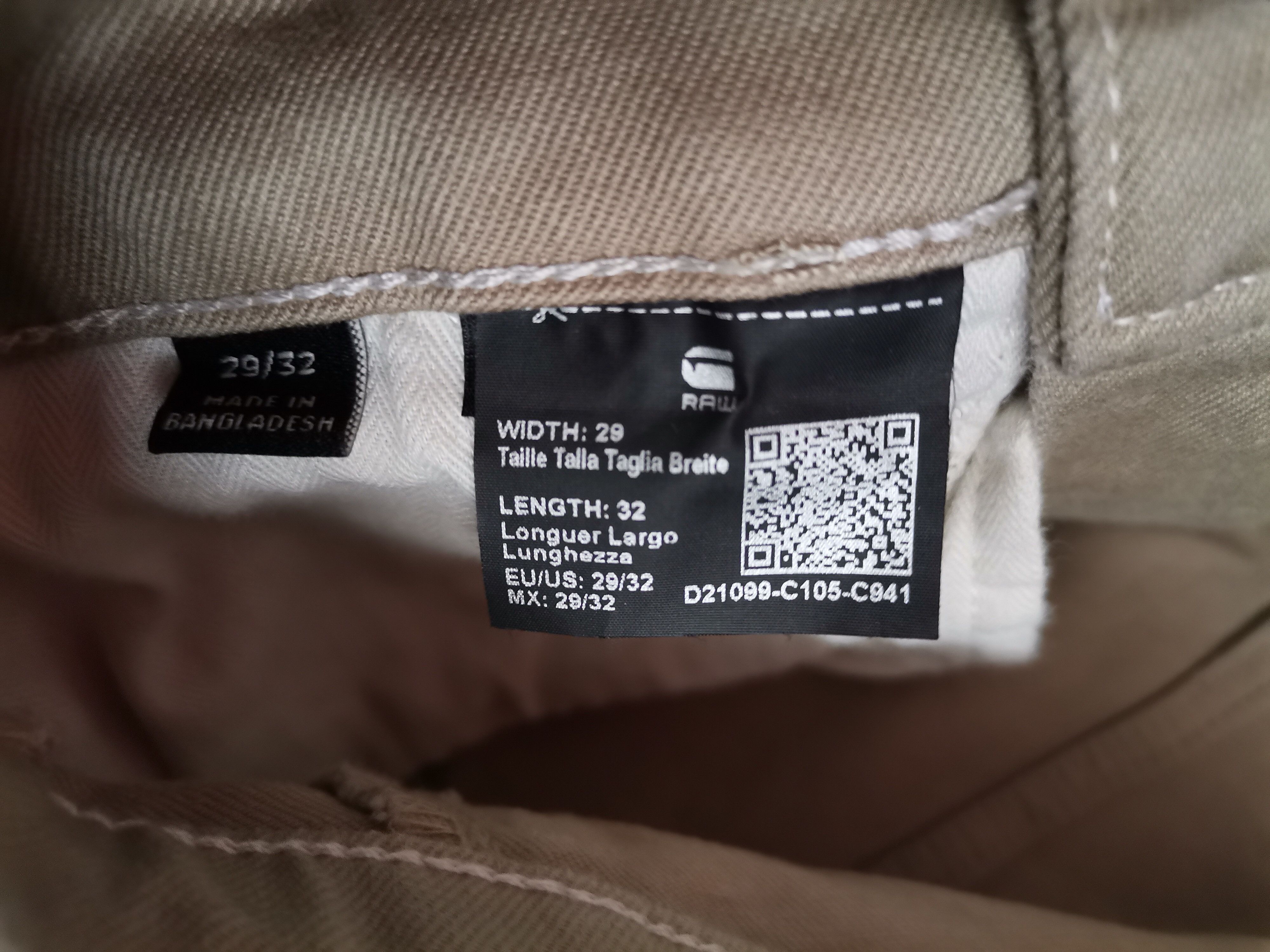 G-Star G-Star Raw Cargo Pants Size US 29 - 3 Thumbnail