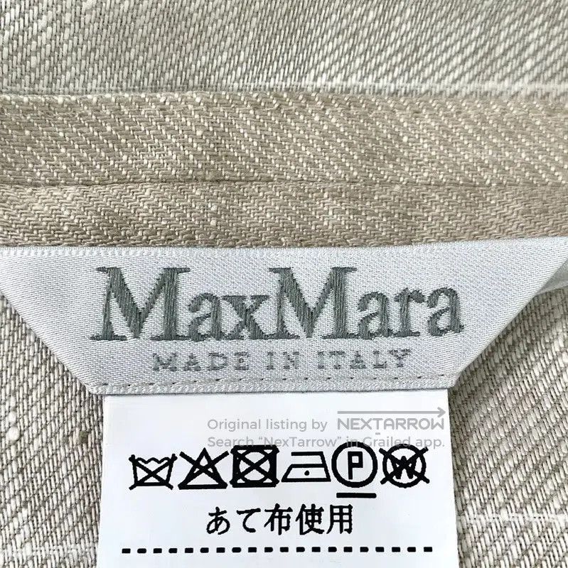 Max Mara MaxMara Beige Women's Jacket . Size XS / US 0-2 / IT 36-38 - 5 Thumbnail