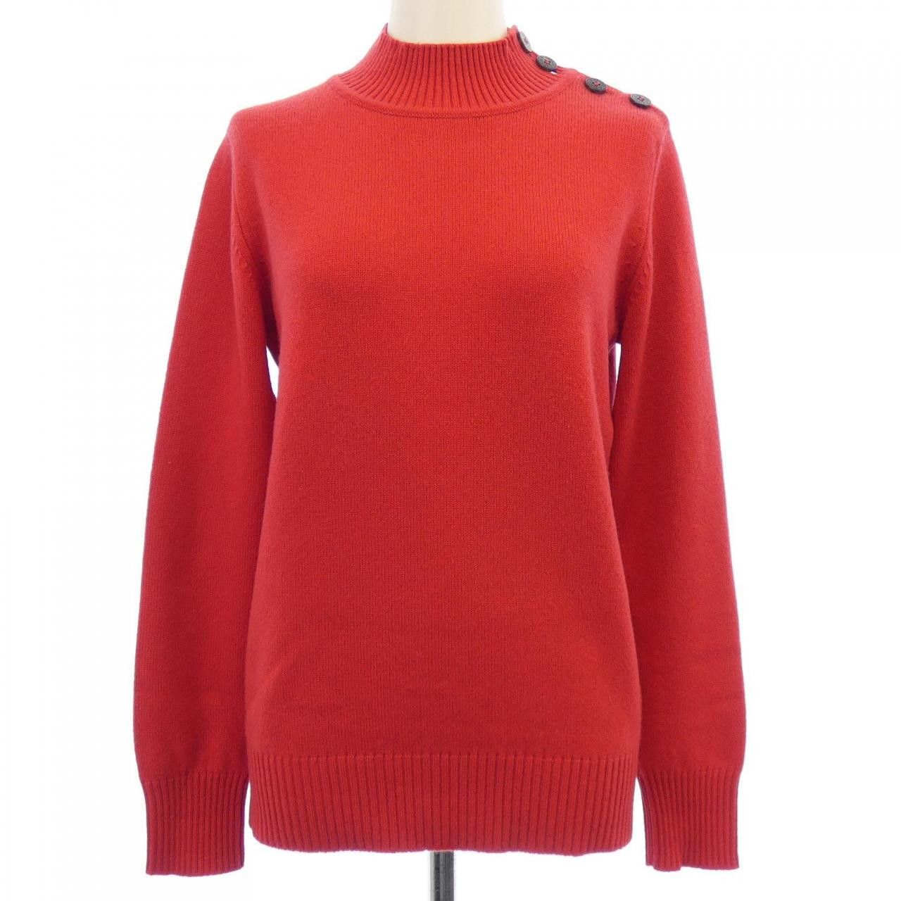 Hermes Hermes Hermes Cashmere Knit Textile Tops DUTY FREE for USA Size ONE SIZE - 1 Thumbnail
