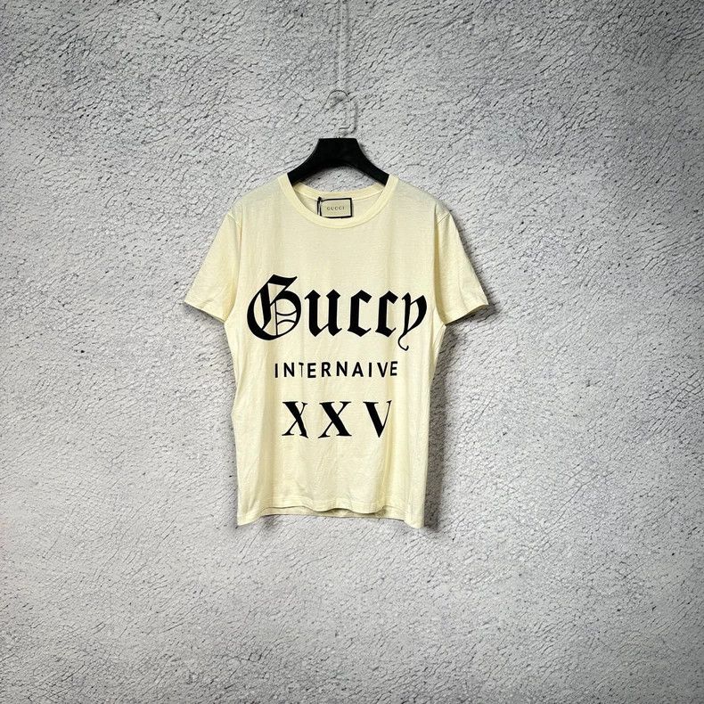 Gucci Gucci Guccy Series Print Short Sleeve T-Shirt-dmc Size US M / EU 48-50 / 2 - 1 Thumbnail