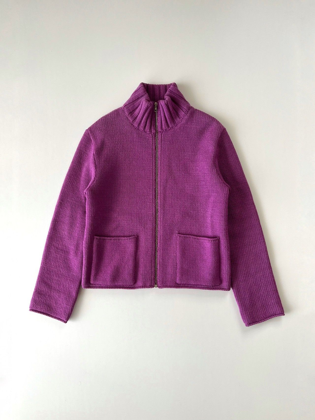 MIU MIU FW1997 Zip Up Knit Jacket