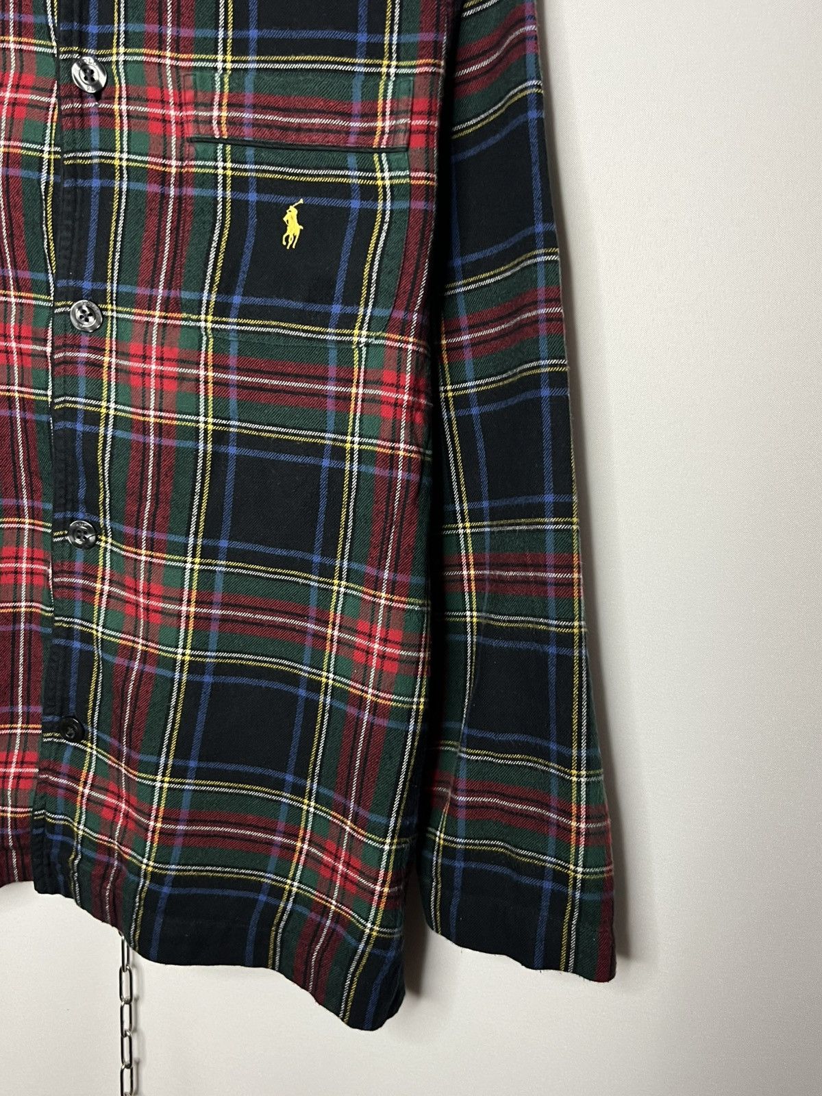 Polo Ralph Lauren Polo Ralph Lauren Plaid Long Sleeve Shirt Luxury Size US S / EU 44-46 / 1 - 4 Thumbnail
