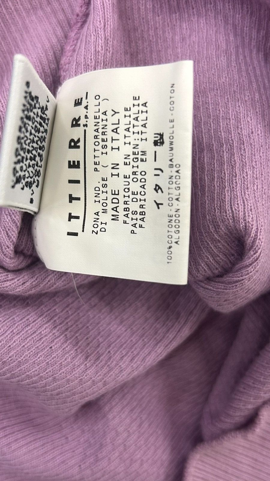 Dolce & Gabbana Archival D&G Ittierre Lavender Ribbed V-Neck Top Size S / US 4 / IT 40 - 7 Thumbnail