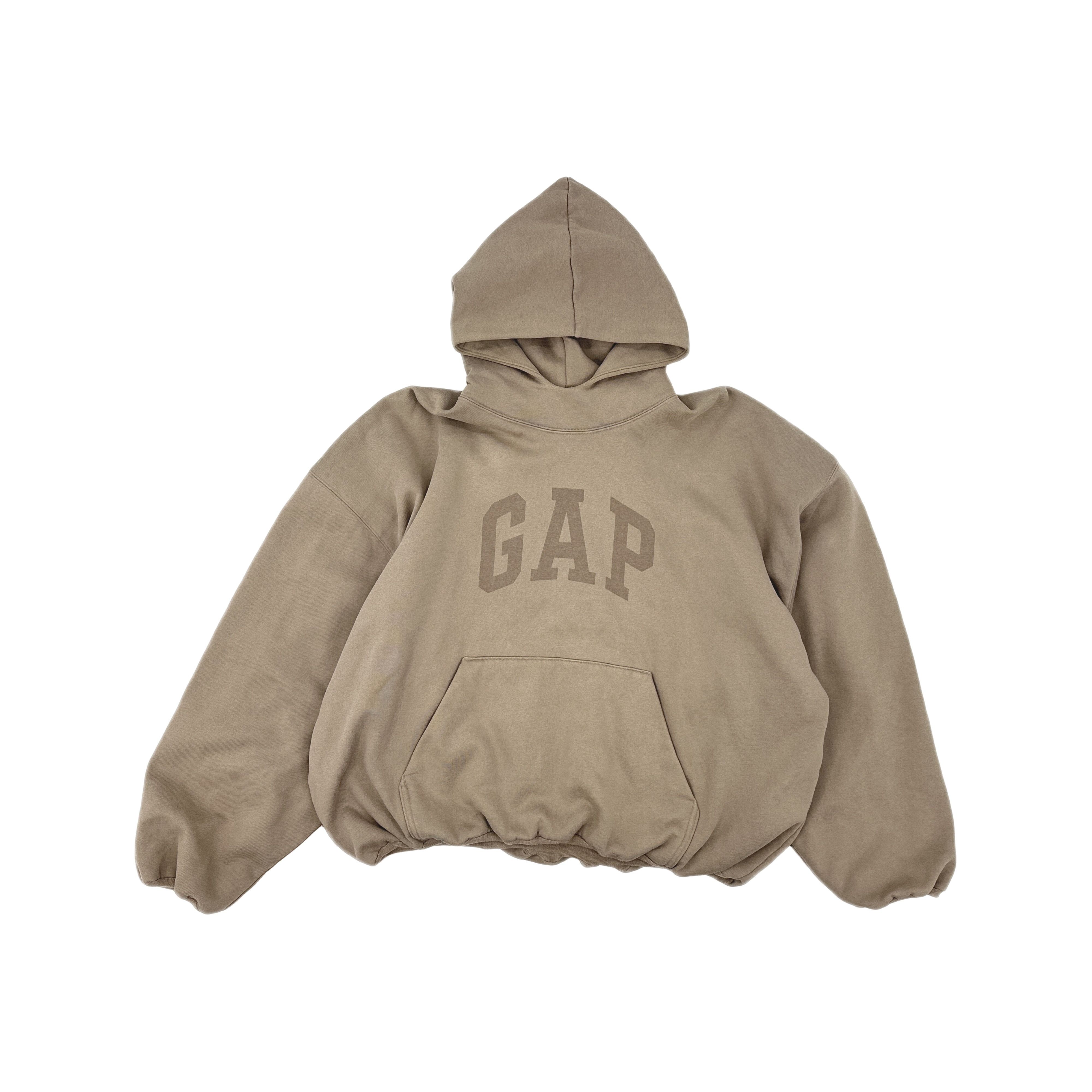Balenciaga × Gap × Yeezy Yeezy Gap Dove Hoodie Beige/Brown | Grailed