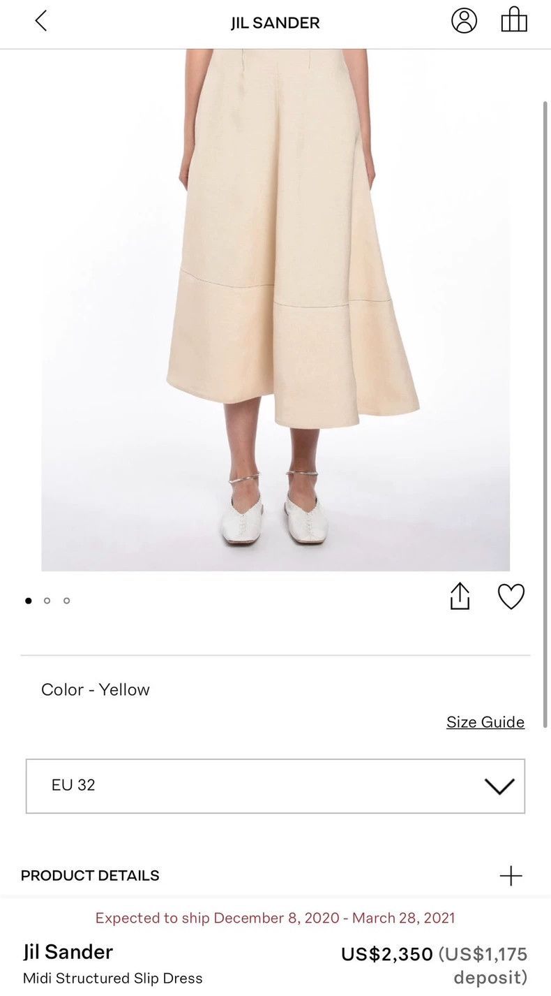 Jil Sander Jil Sander size 32 Midi Dresses Size 4XL / US 24-26 - 4 Thumbnail