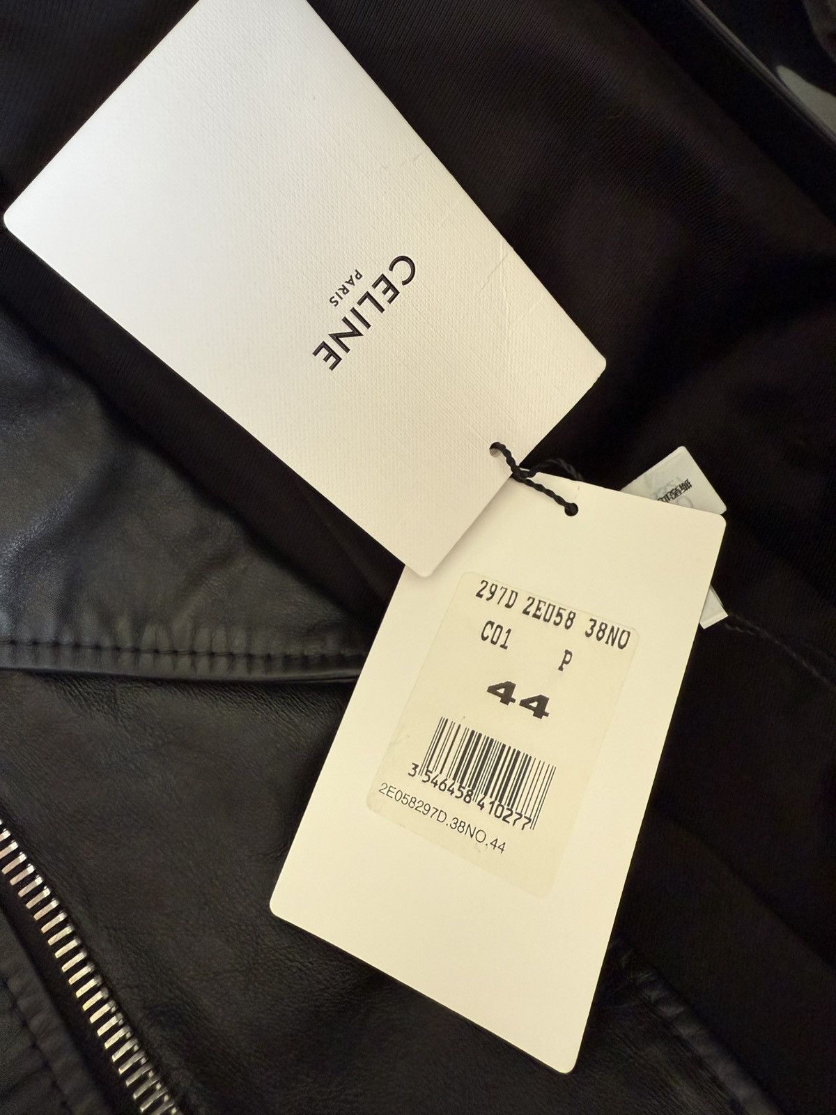 Celine × Hedi Slimane Grail — Celine SS19 biker leather jacket runway Size US S / EU 44-46 / 1 - 17 Thumbnail